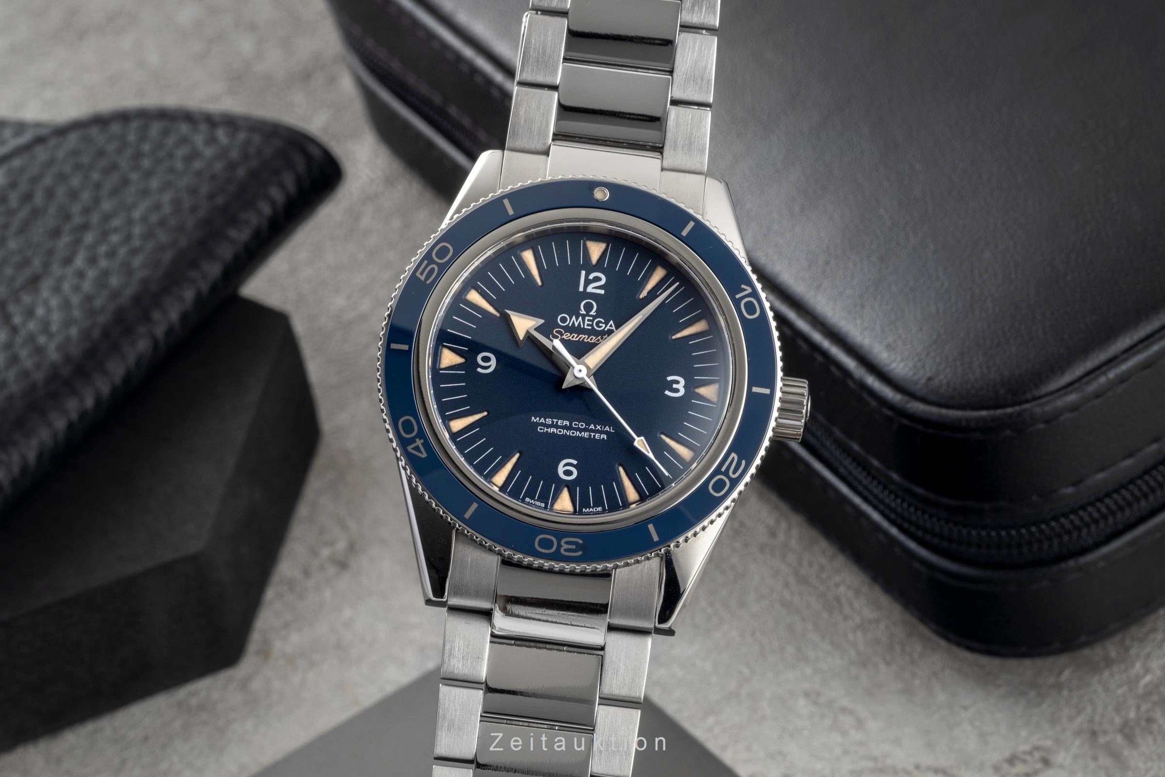 Omega Seamaster titanium automatic men's watch 233.90.41.21.03.001 LP: 7700EUR  [2603892]