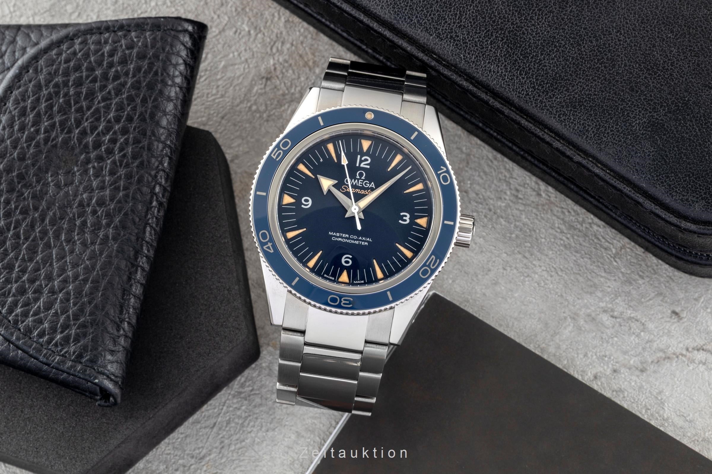 Omega Seamaster titanium automatic men's watch 233.90.41.21.03.001 LP: 7700EUR  [2603892]