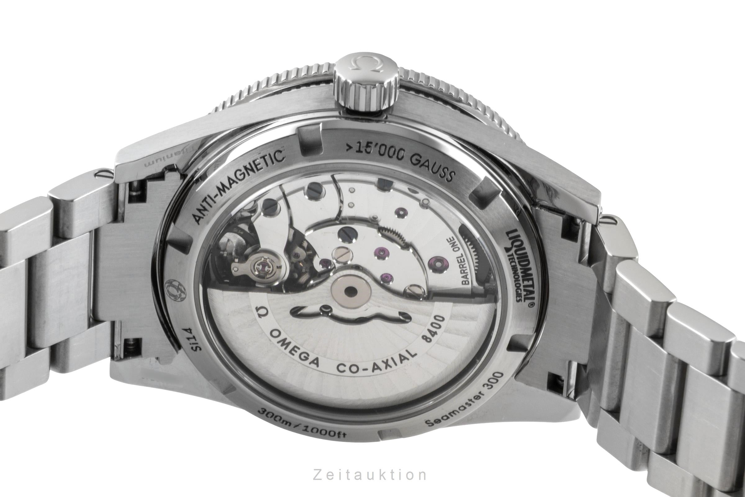 Omega Seamaster titanium automatic men's watch 233.90.41.21.03.001 LP: 7700EUR  [2603892]