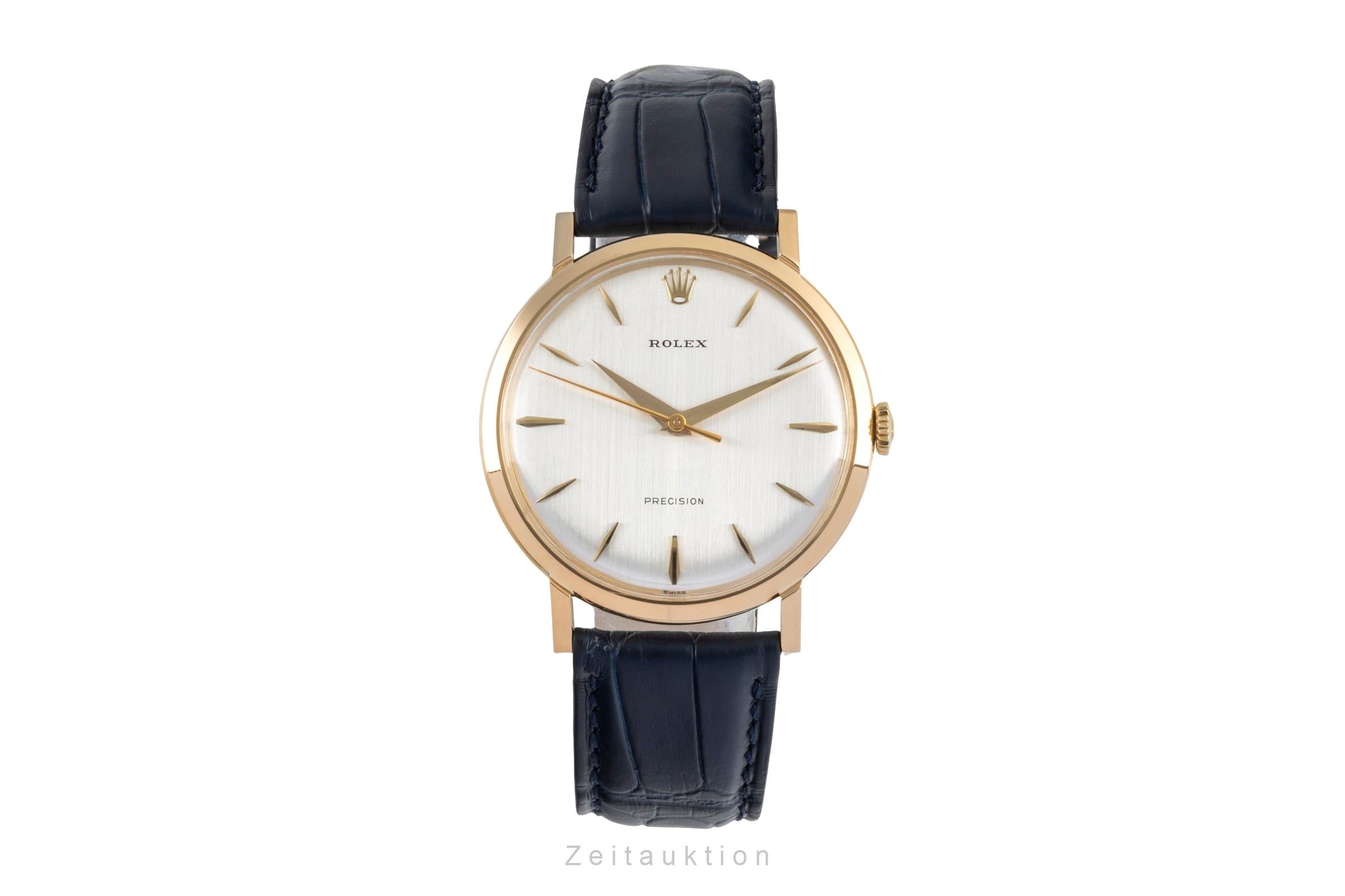 Rolex Precision 18 ct gold manual winding men's watch 9971 Vintage  [2603899]