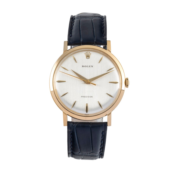 Rolex Precision 18 ct gold manual winding men's watch 9971 Vintage  [2603899]