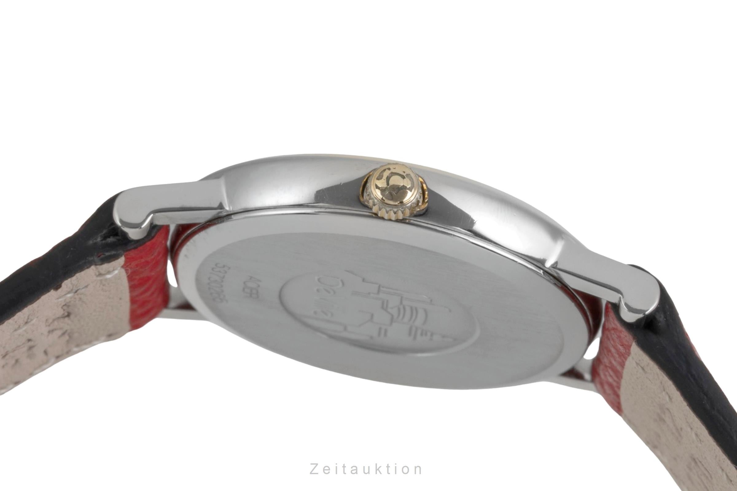 Omega De Ville acier / doré quartz montre pour femmes 596.2379  [2603901]