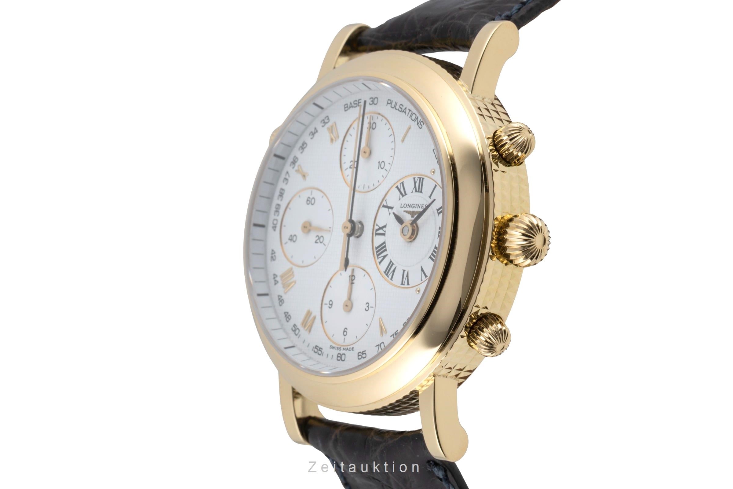 Longines Ernest Francillon 18K Gold Chronograph Rattrapante Automatik L4.654.6 [2603902]