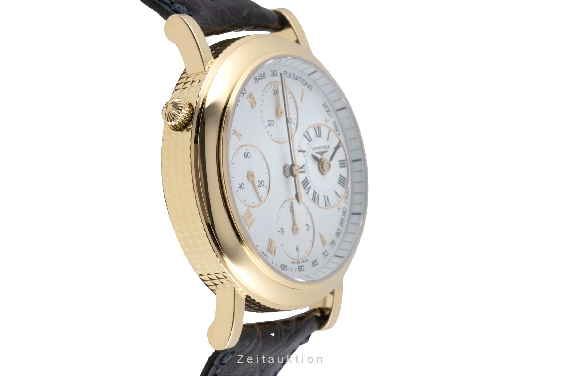 Longines Ernest Francillon 18K Gold Chronograph Rattrapante Automatik L4.654.6 [2603902]