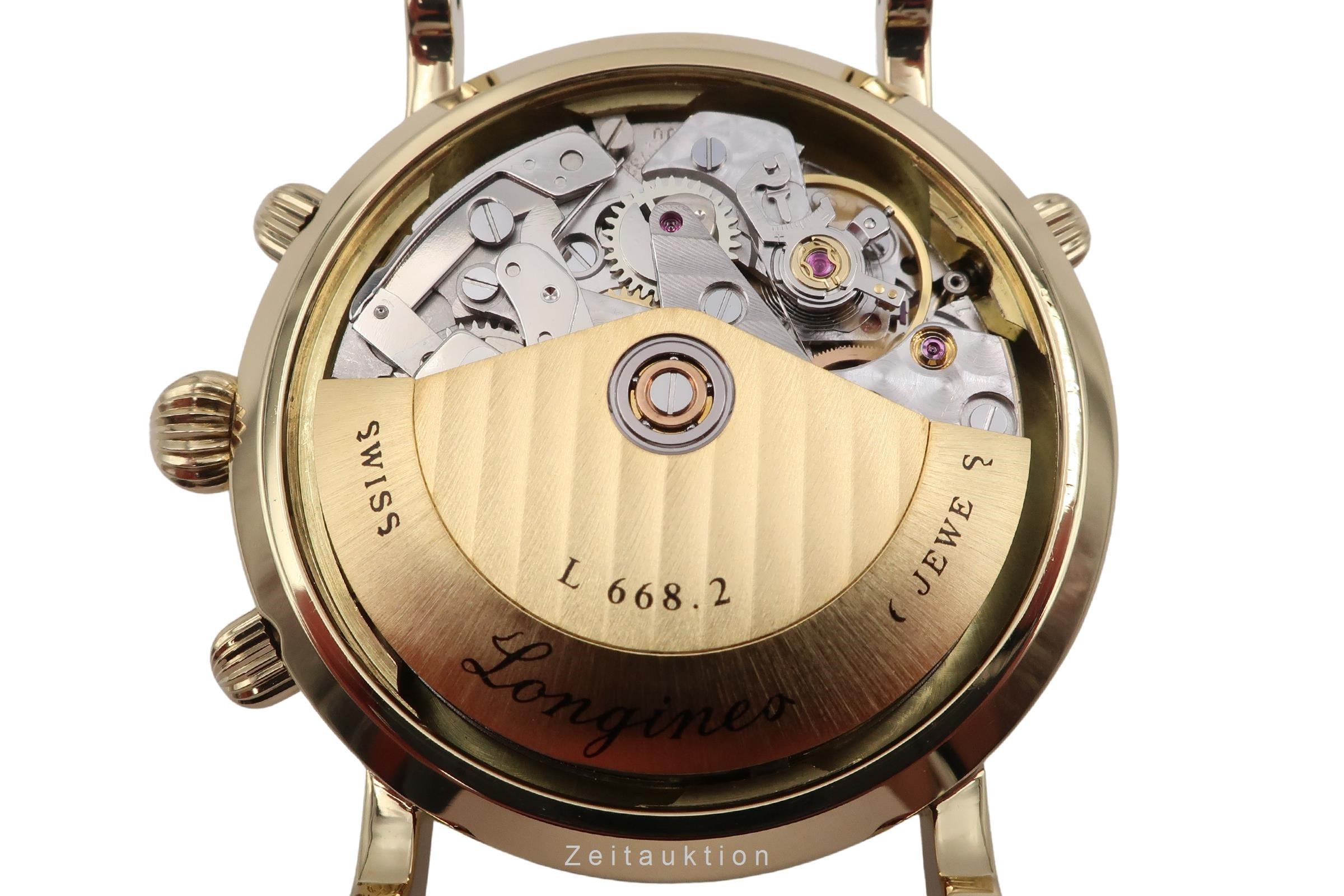 Longines Ernest Francillon 18K Gold Chronograph Rattrapante Automatik L4.654.6 [2603902]