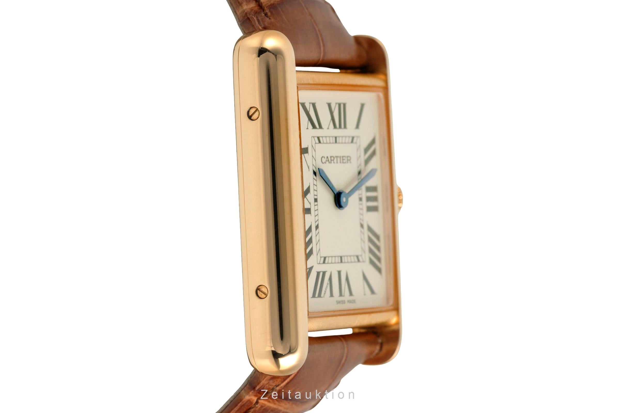 Cartier Tank or 18 ct quartz unisexe WGTA0067 LP: 13600EUR  [2603904]