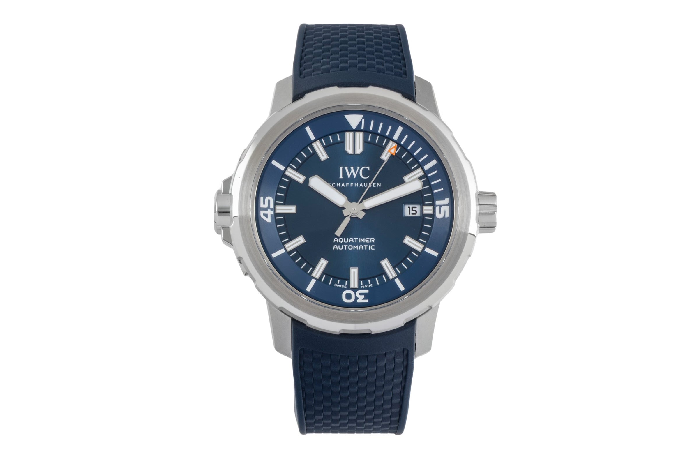 IWC Aquatimer acciaio automatismo orologio da uomo IW328801 LP: 6500EUR  [2603908]