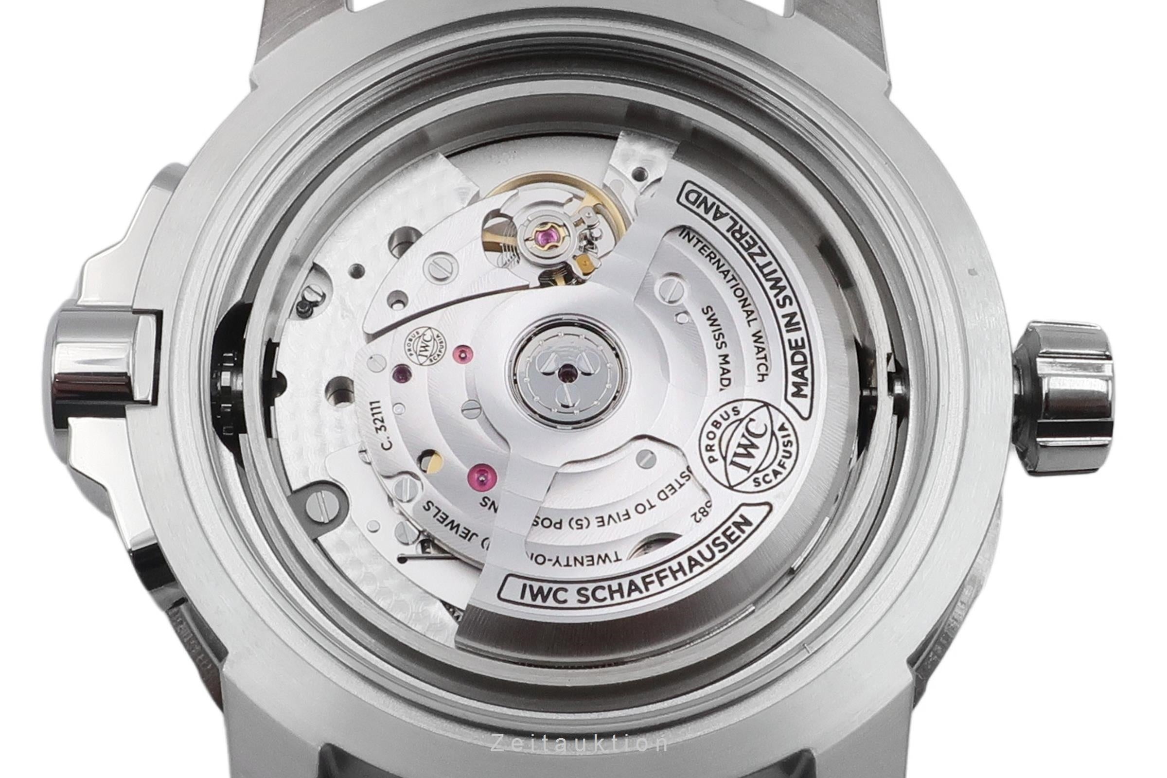 IWC Aquatimer Stahl Automatik Herrenuhr Ref. IW328801 B&P 2023 NP: 6500,- € [2603908]