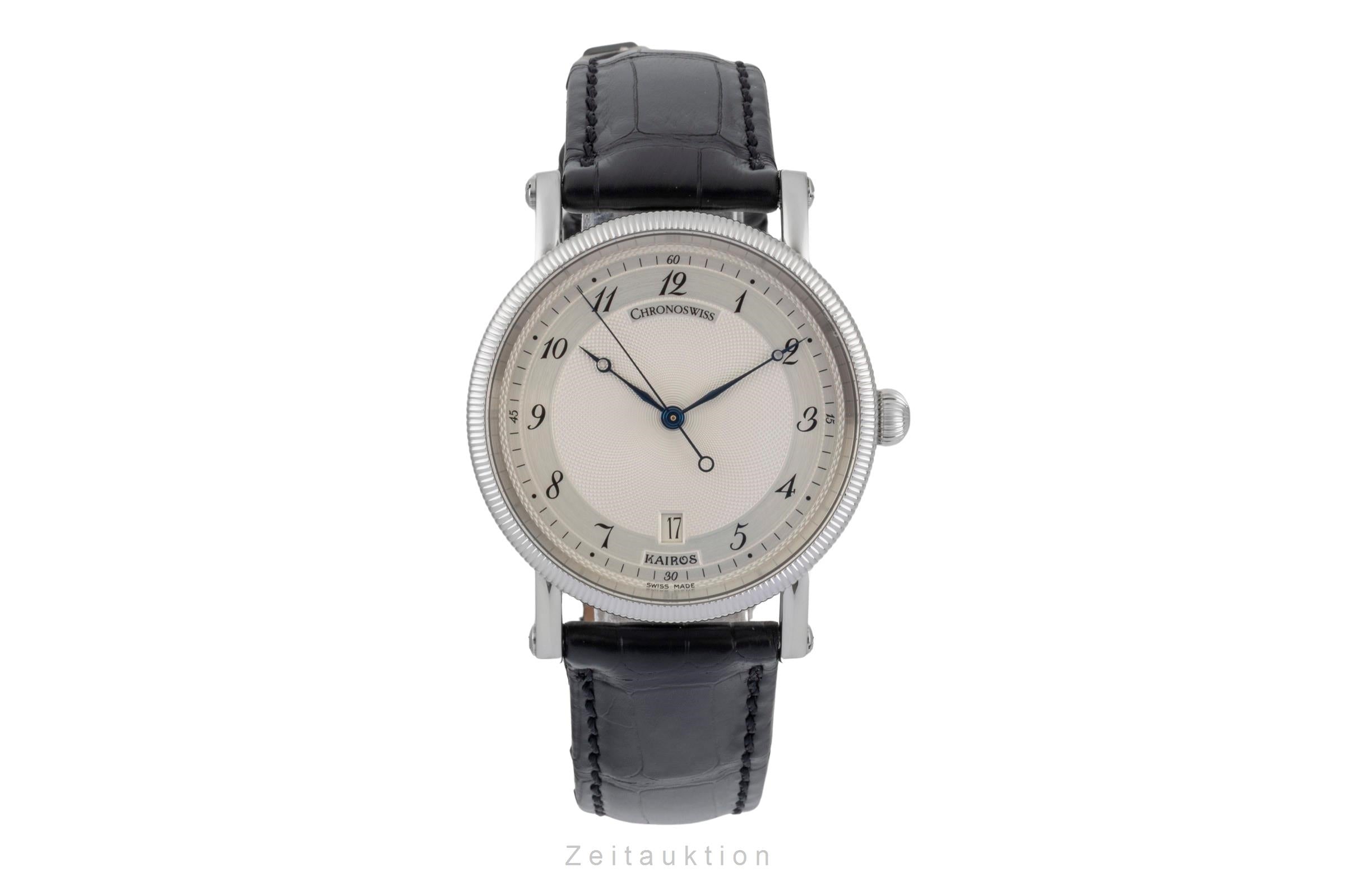 Chronoswiss Kairos Edelstahl Automatik Herrenuhr Ref. CH 2823 Box & Papiere  [2603909]