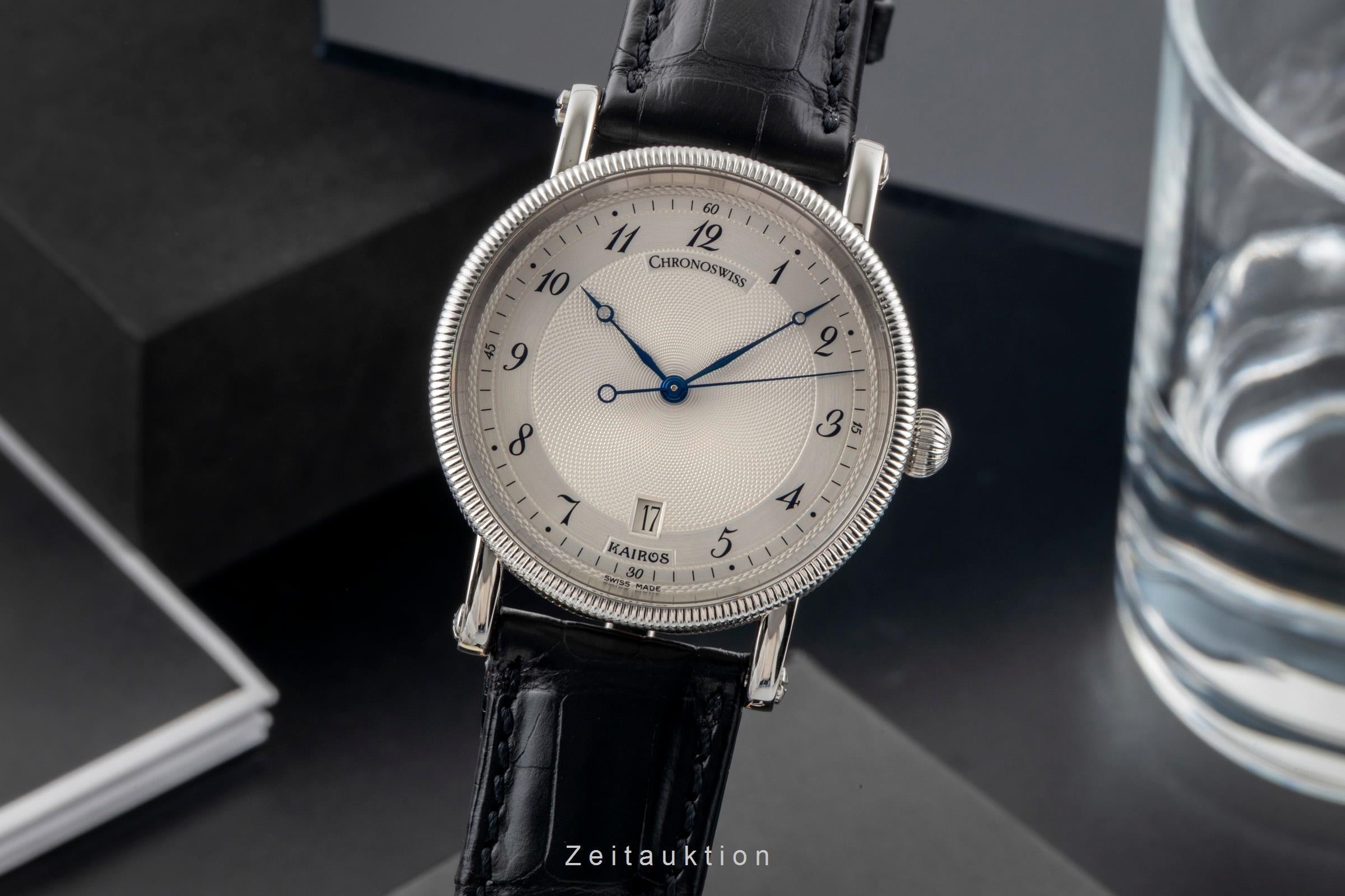 Chronoswiss Kairos Edelstahl Automatik Herrenuhr Ref. CH 2823 Box & Papiere  [2603909]