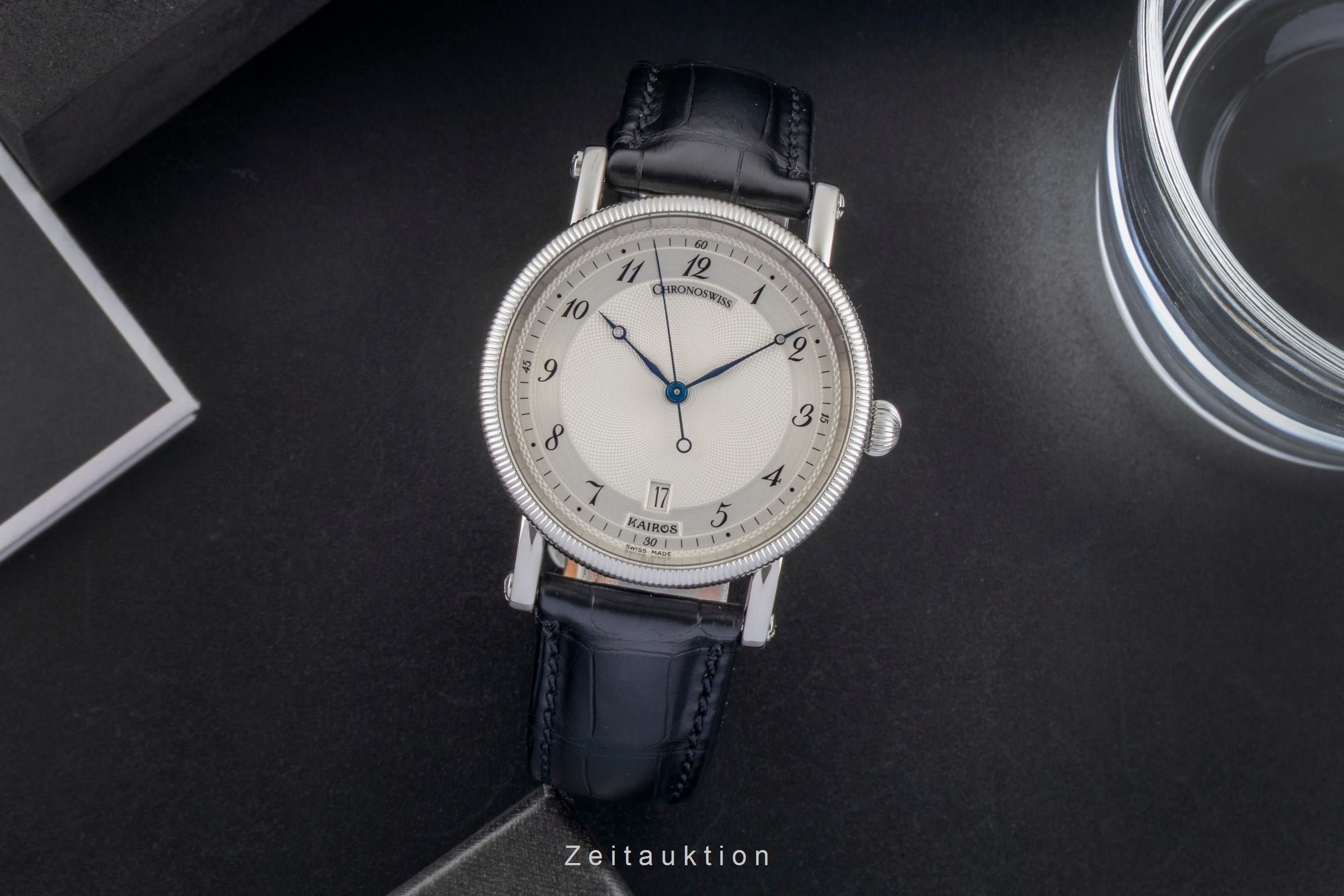 Chronoswiss Kairos Edelstahl Automatik Herrenuhr Ref. CH 2823 Box & Papiere  [2603909]