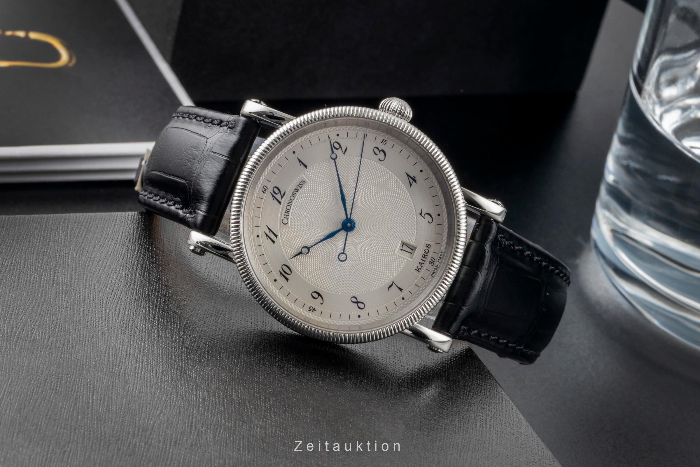 Chronoswiss Kairos Edelstahl Automatik Herrenuhr Ref. CH 2823 Box & Papiere  [2603909]