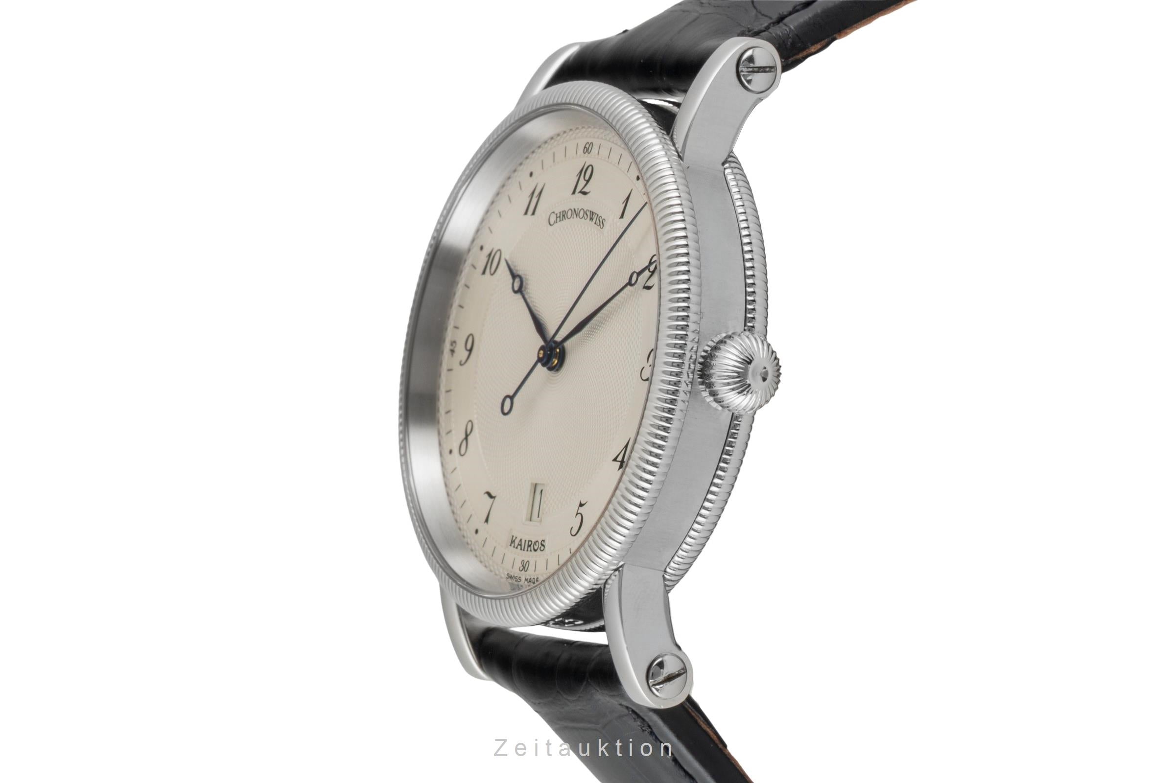 Chronoswiss Kairos Edelstahl Automatik Herrenuhr Ref. CH 2823 Box & Papiere  [2603909]