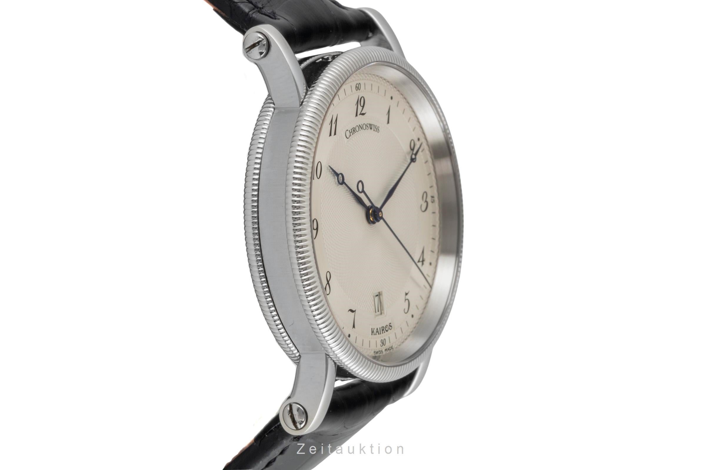 Chronoswiss Kairos Edelstahl Automatik Herrenuhr Ref. CH 2823 Box & Papiere  [2603909]