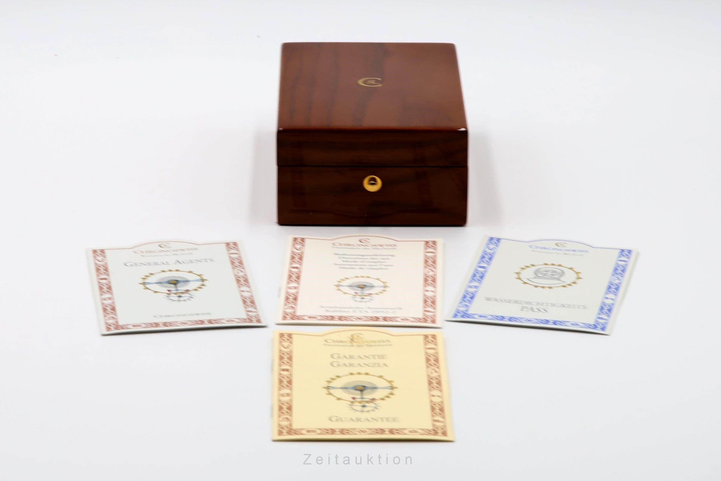 Chronoswiss Kairos Edelstahl Automatik Herrenuhr Ref. CH 2823 Box & Papiere  [2603909]
