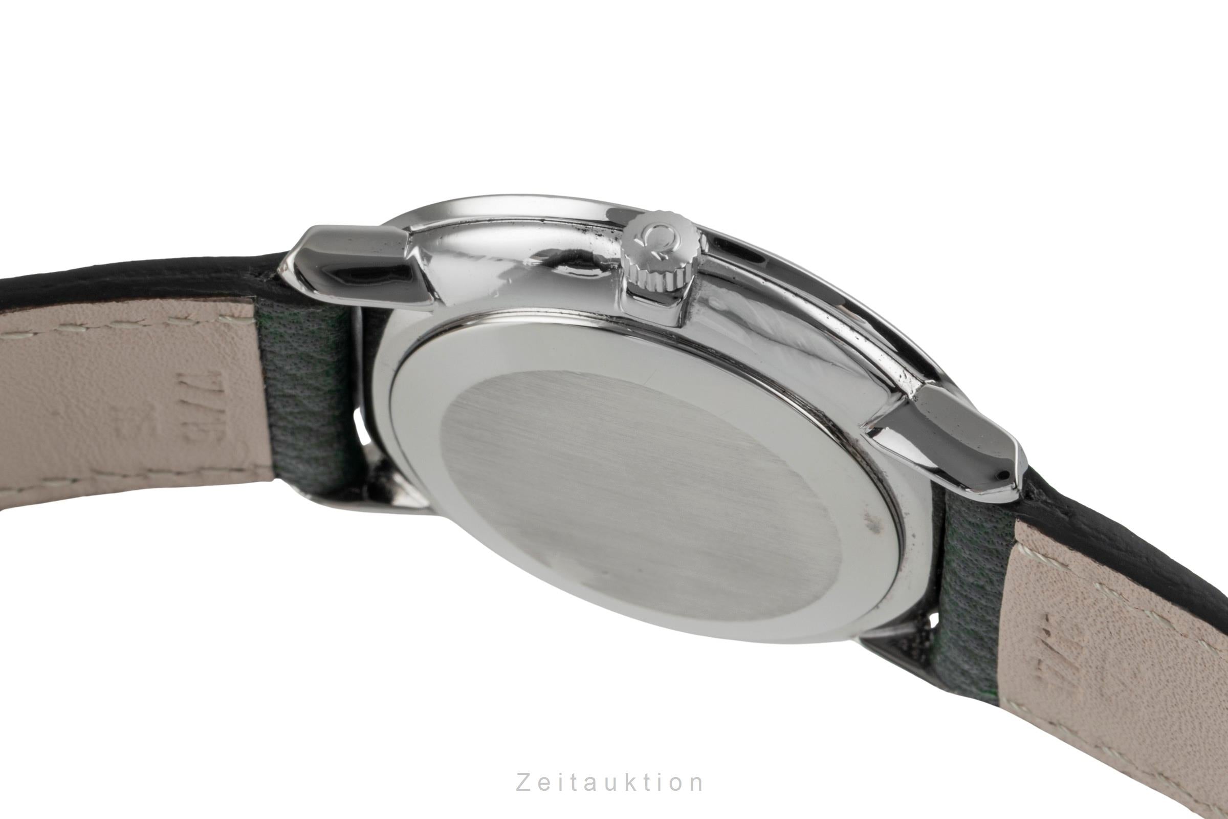 Omega De Ville Stahl Handaufzug Herrenuhr Ref. 111.077 ST 111.0077 Vintage  [2603910]