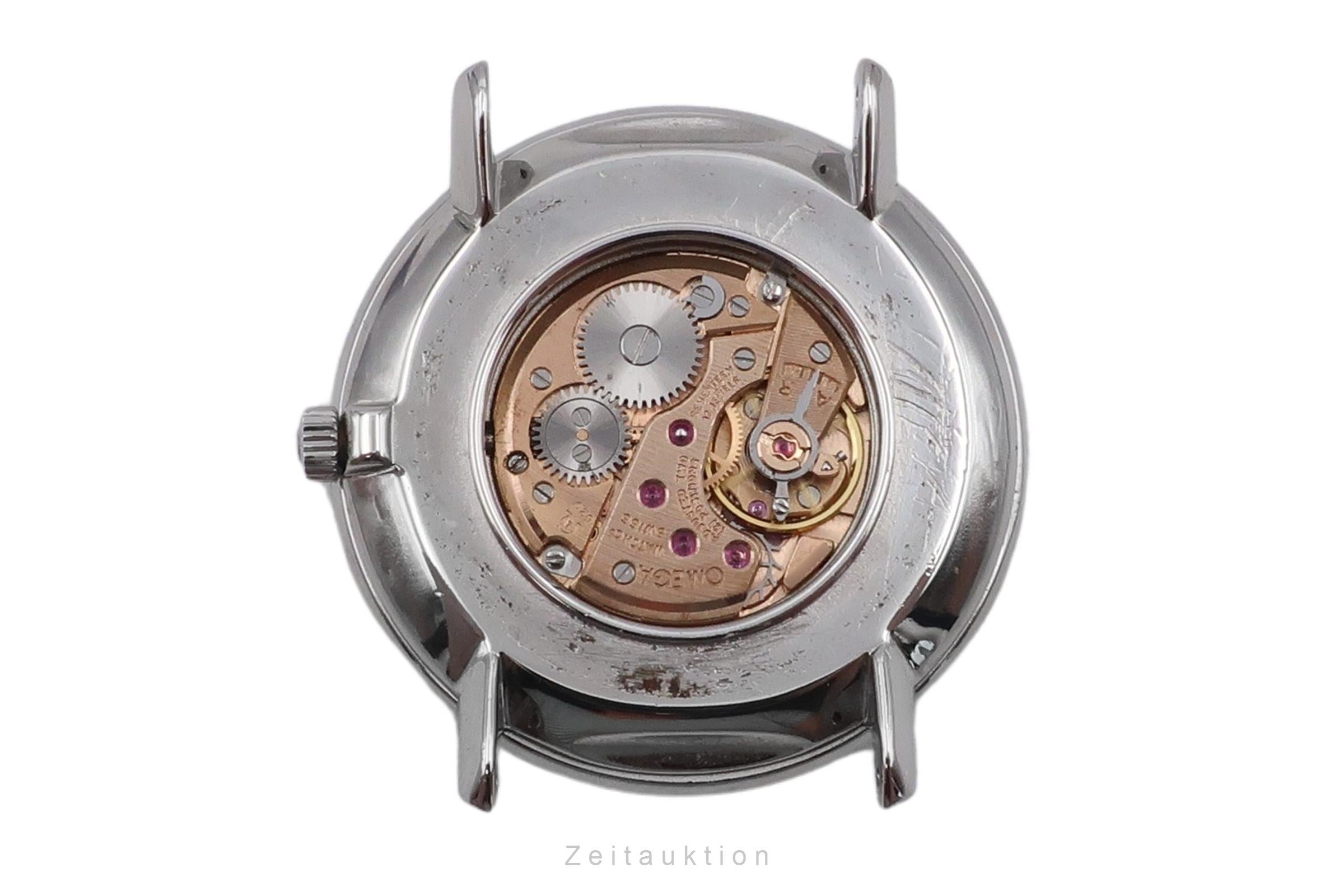 Omega De Ville Stahl Handaufzug Herrenuhr Ref. 111.077 ST 111.0077 Vintage  [2603910]