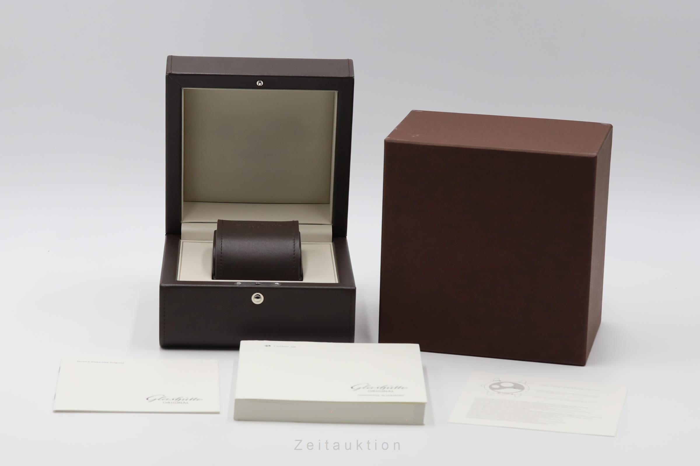 Glashütte Sixties acero automático reloj para caballeros 2-39-47-01-02-04 LP: 8800EUR  [2603911]