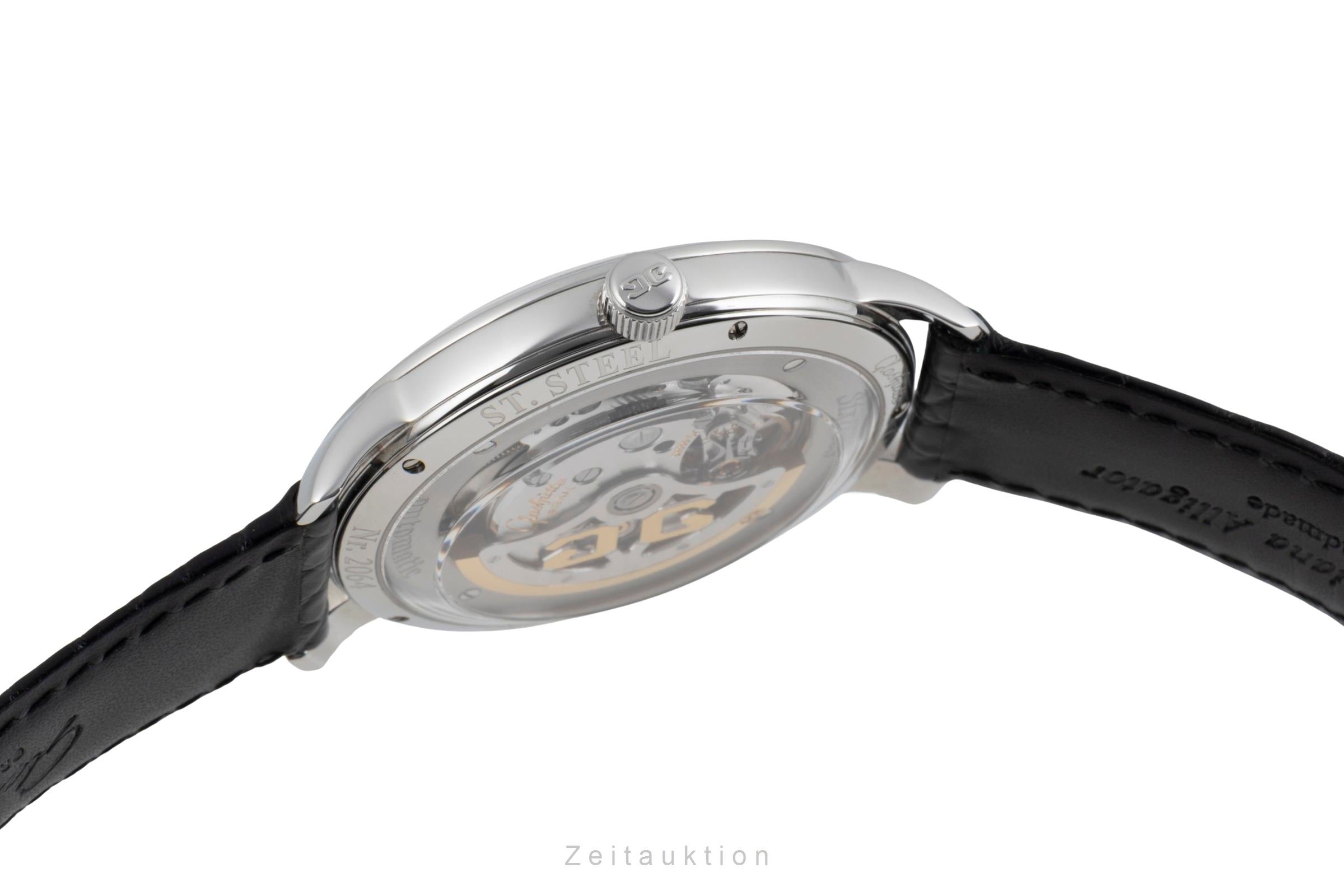 Glashütte Sixties acero automático reloj para caballeros 2-39-47-01-02-04 LP: 8800EUR  [2603911]
