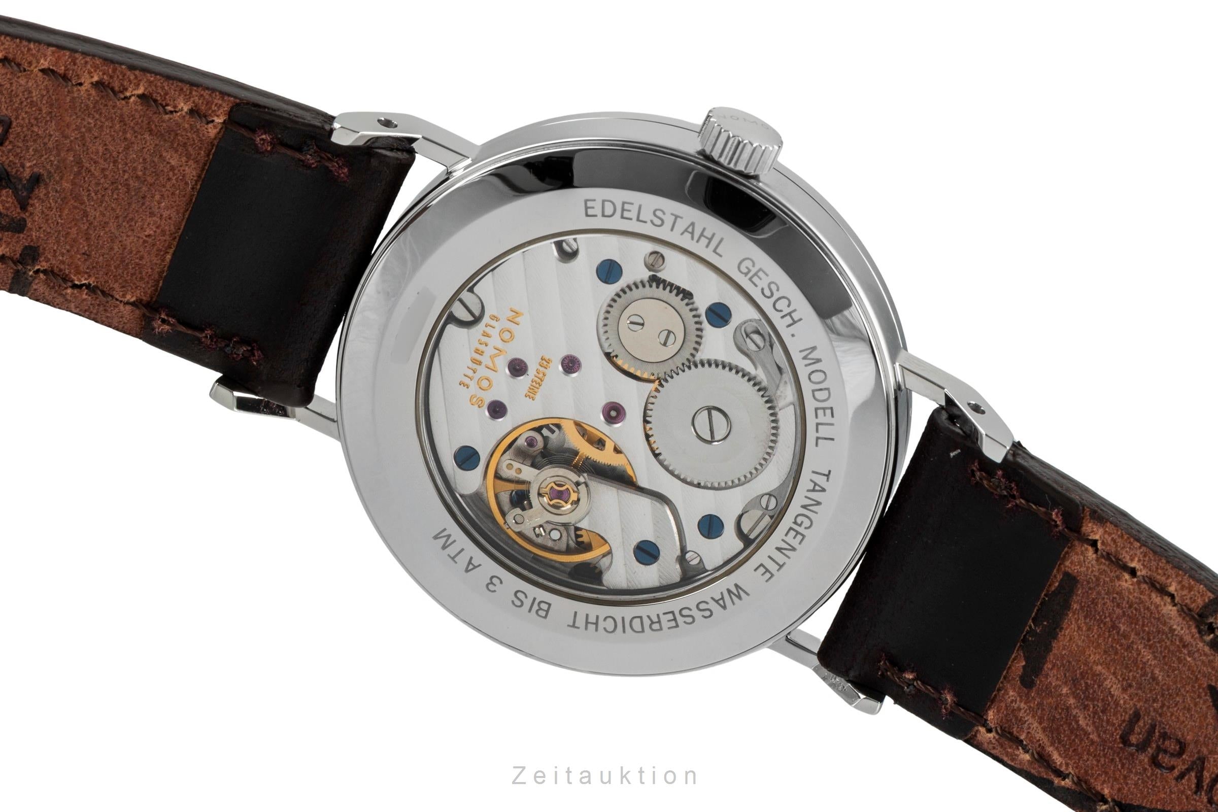 Nomos Tangente acero cuerda manual reloj para caballeros 107  [2603914]