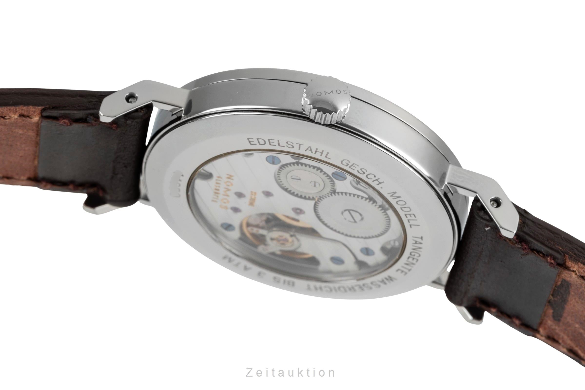 Nomos Tangente acero cuerda manual reloj para caballeros 107  [2603914]