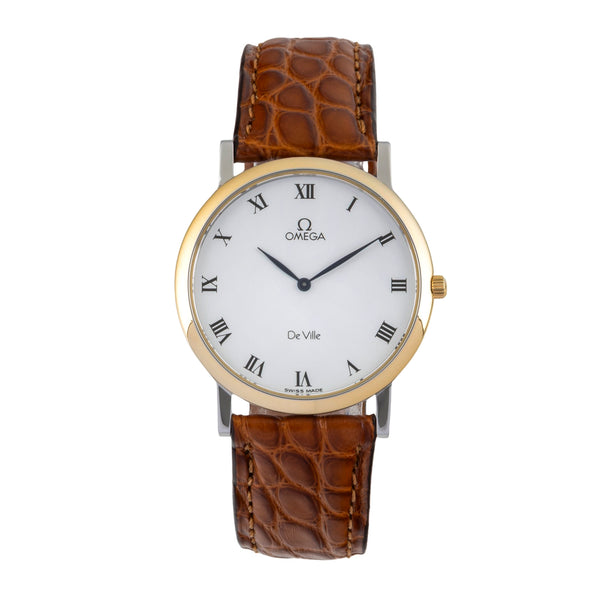 Omega De Ville Stahl / Gold  Herrenuhr Saphirglas Ref. 195.2378 Klassiker [2603916]