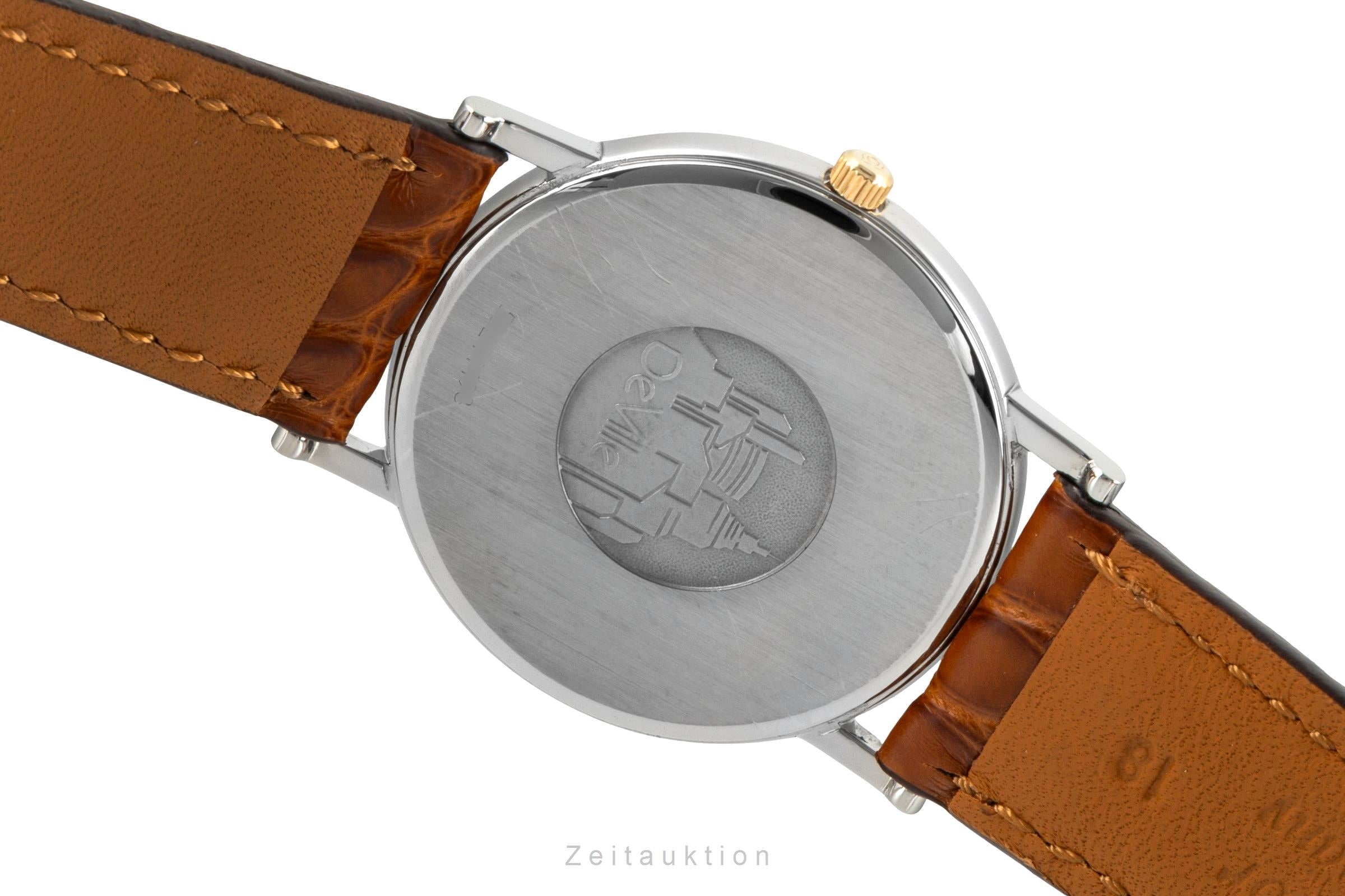 Omega De Ville Stahl / Gold  Herrenuhr Saphirglas Ref. 195.2378 Klassiker [2603916]
