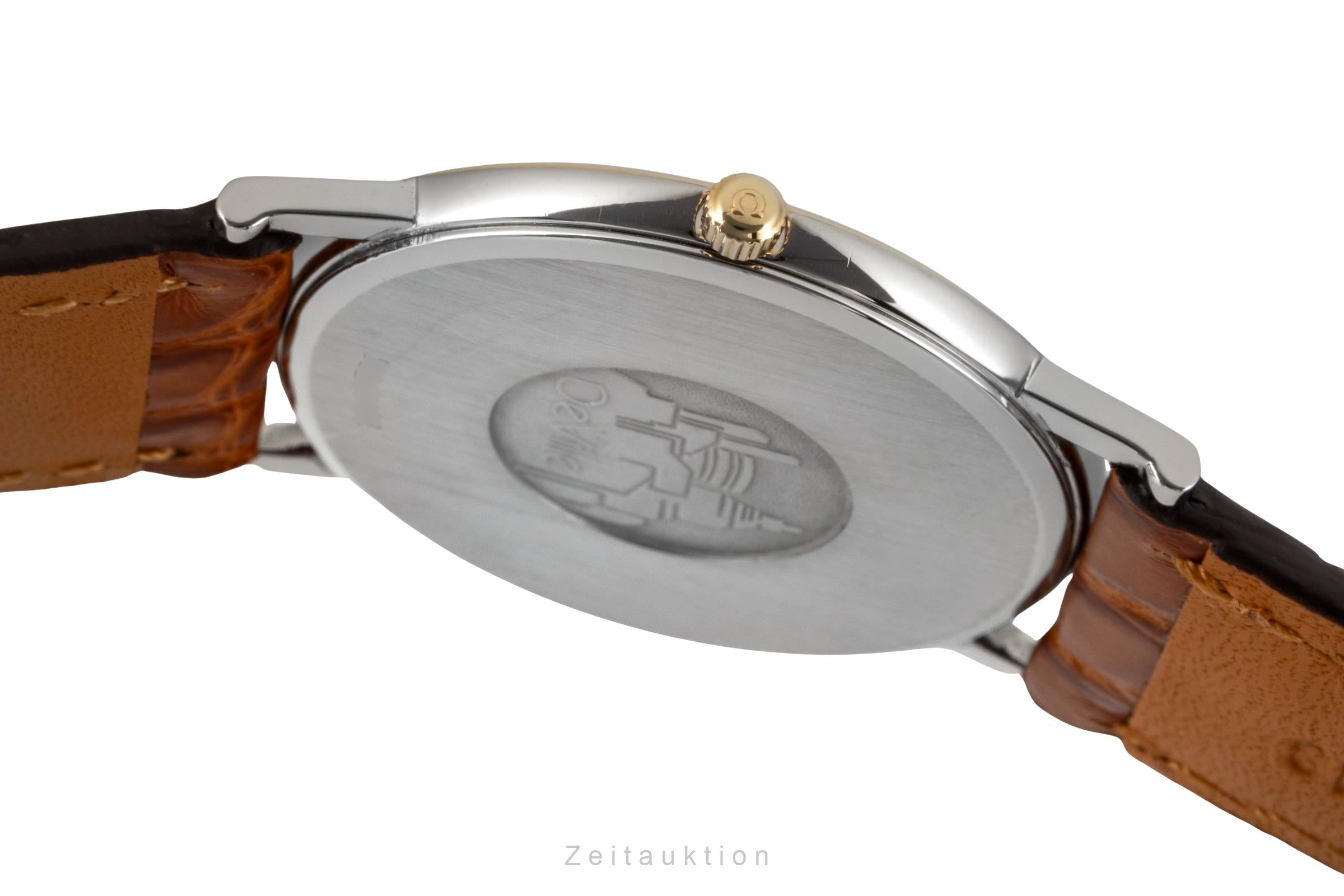 Omega De Ville Stahl / Gold  Herrenuhr Saphirglas Ref. 195.2378 Klassiker [2603916]