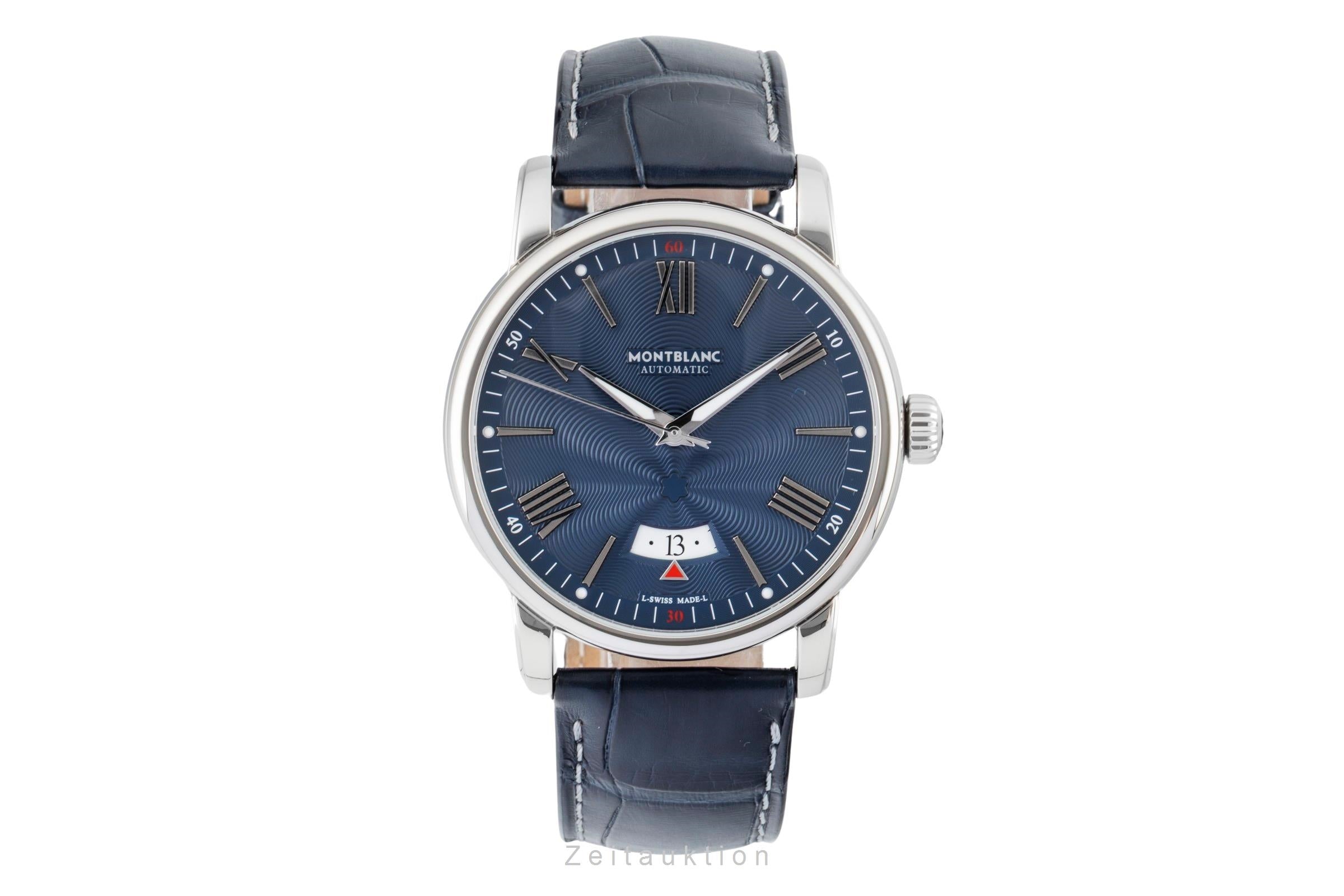 Montblanc 4810 Date steel automatic men's watch 119960 LP: 3250EUR  [2603918]