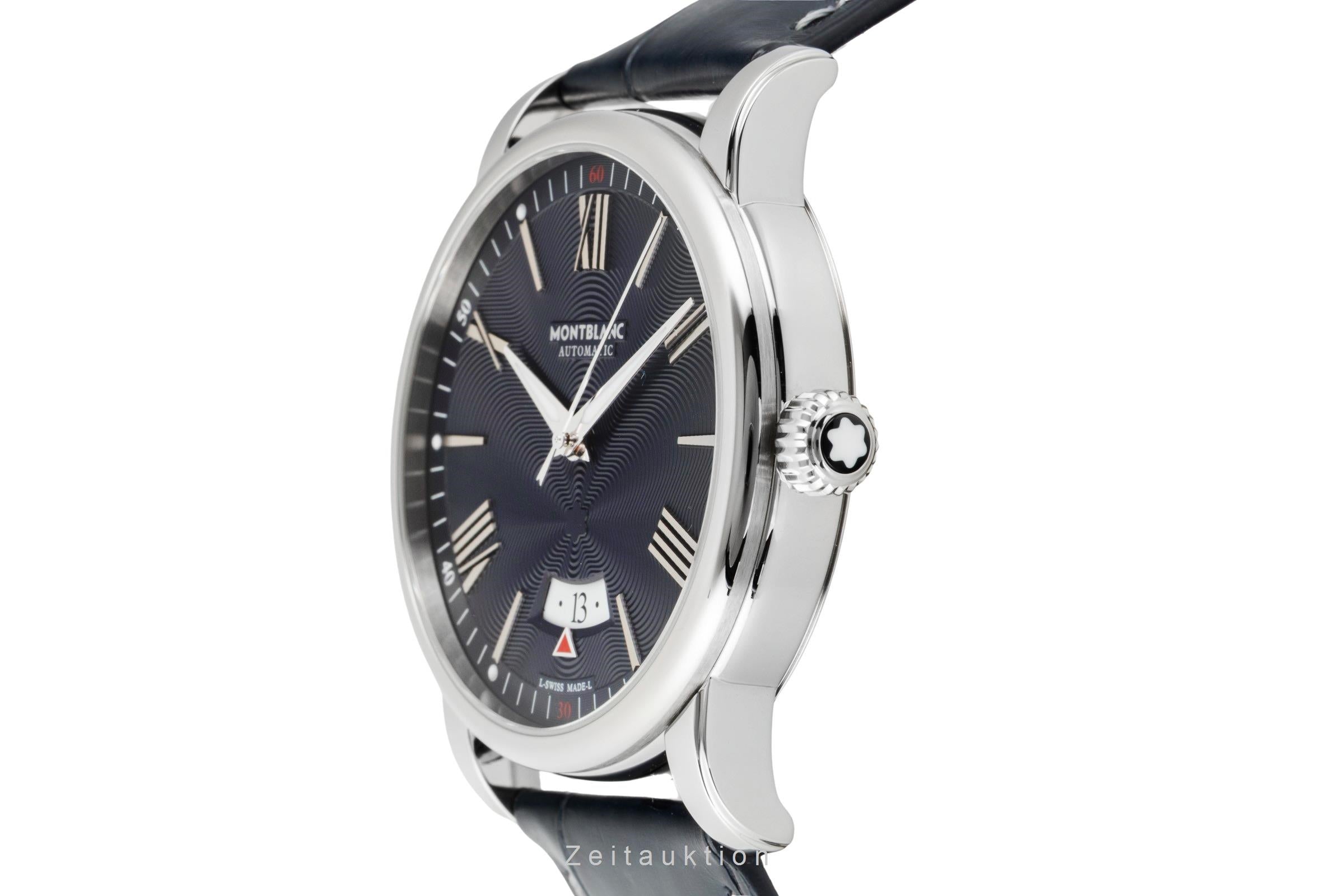 Montblanc 4810 Date steel automatic men's watch 119960 LP: 3250EUR  [2603918]