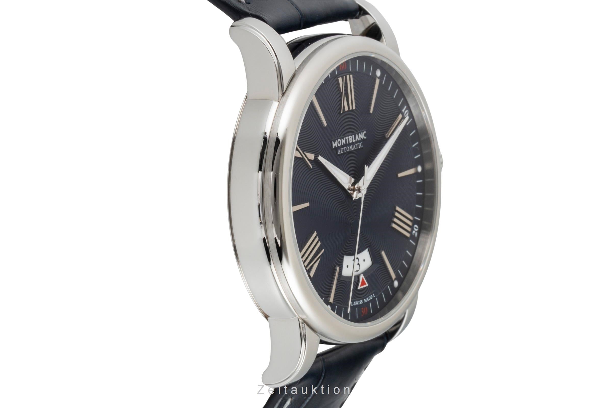 Montblanc 4810 Date steel automatic men's watch 119960 LP: 3250EUR  [2603918]