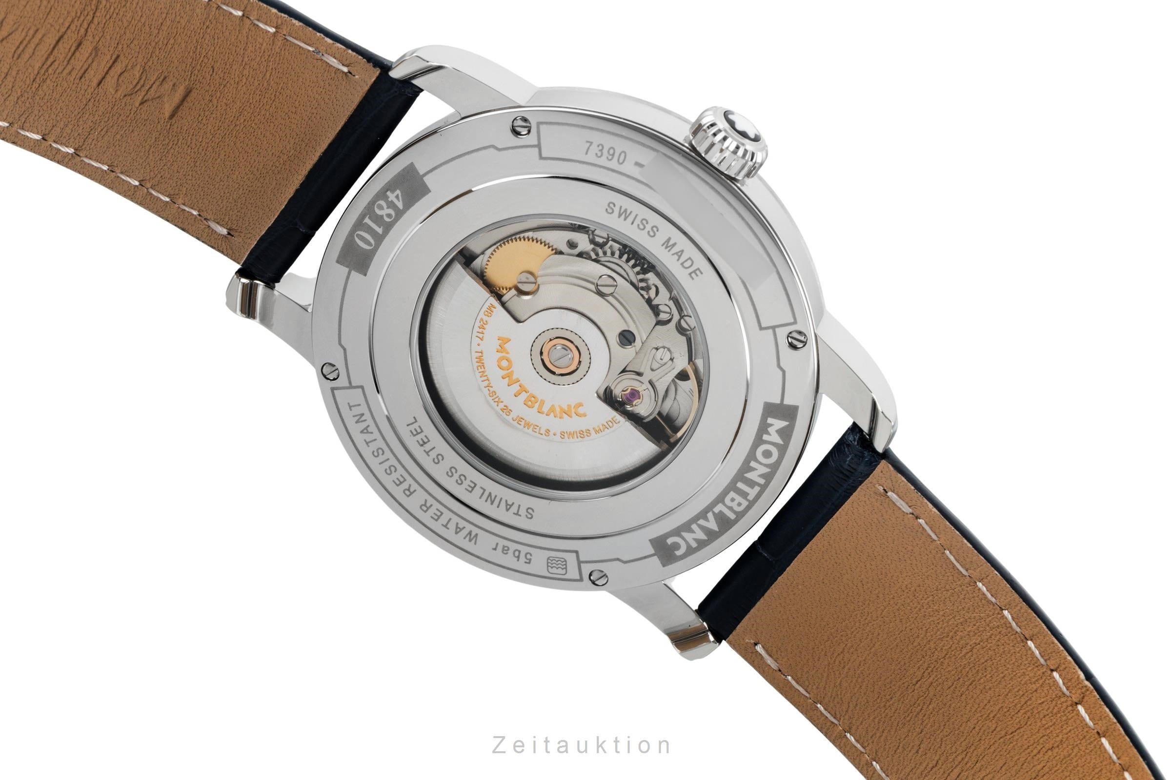 Montblanc 4810 Date steel automatic men's watch 119960 LP: 3250EUR  [2603918]