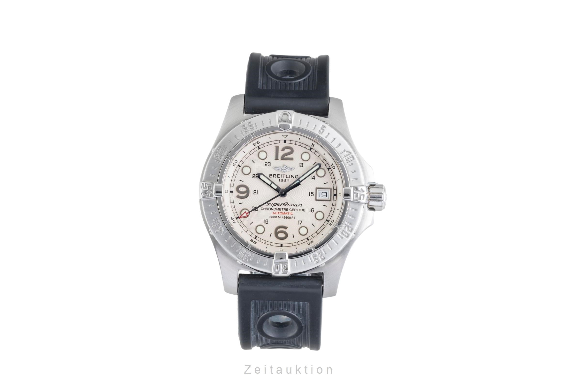 Breitling Superocean steel automatic men's watch A17390  [2603919]