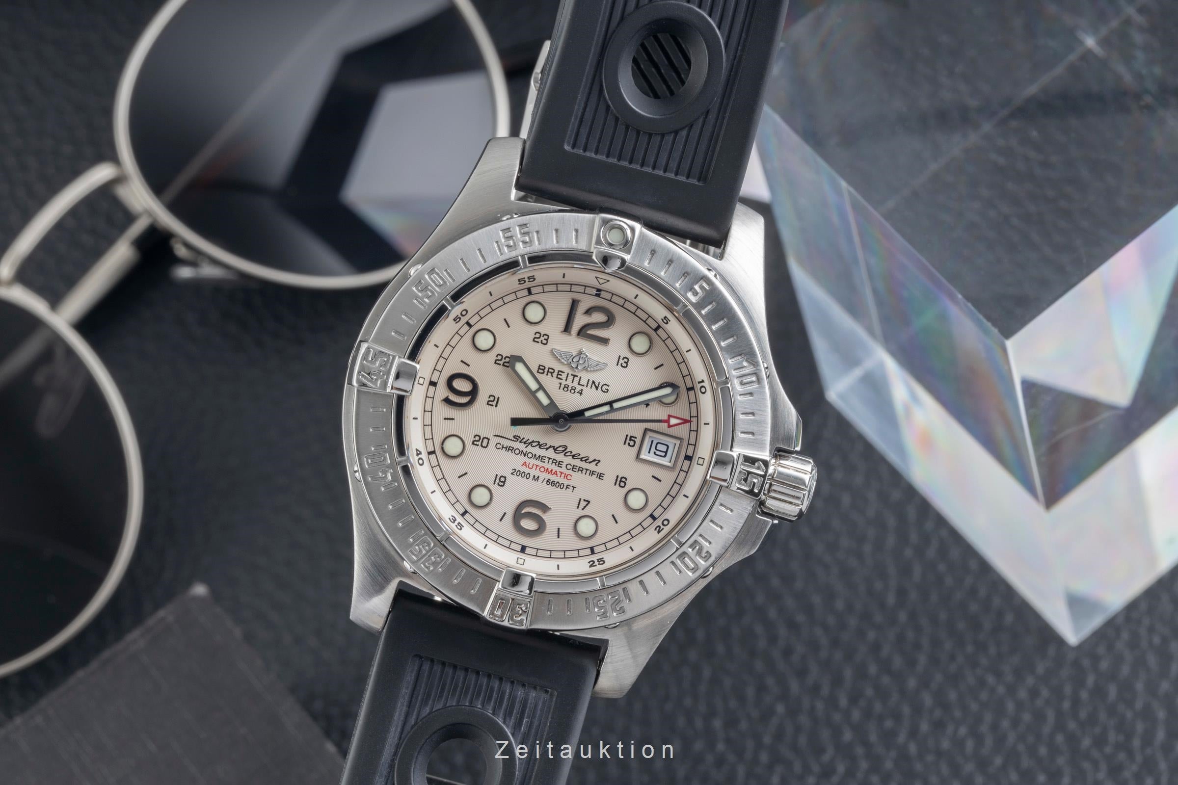 Breitling Superocean steel automatic men's watch A17390  [2603919]