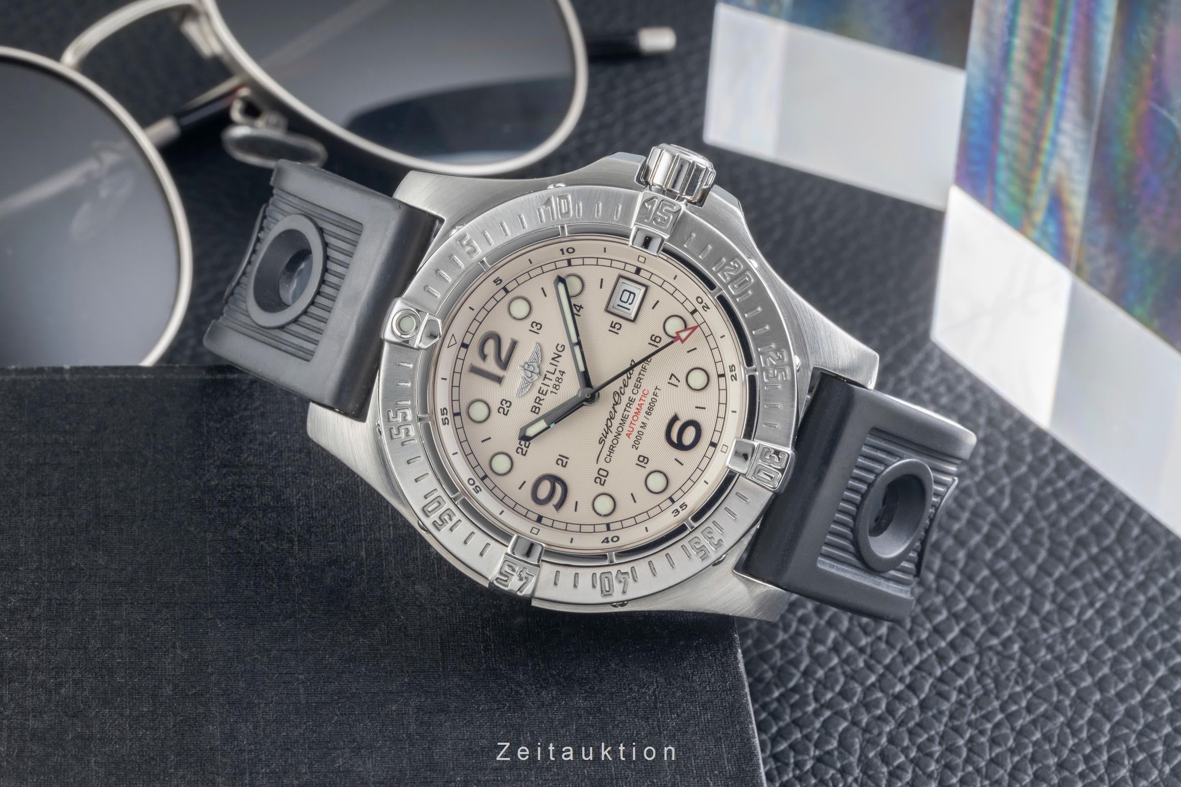 Breitling Superocean steel automatic men's watch A17390  [2603919]