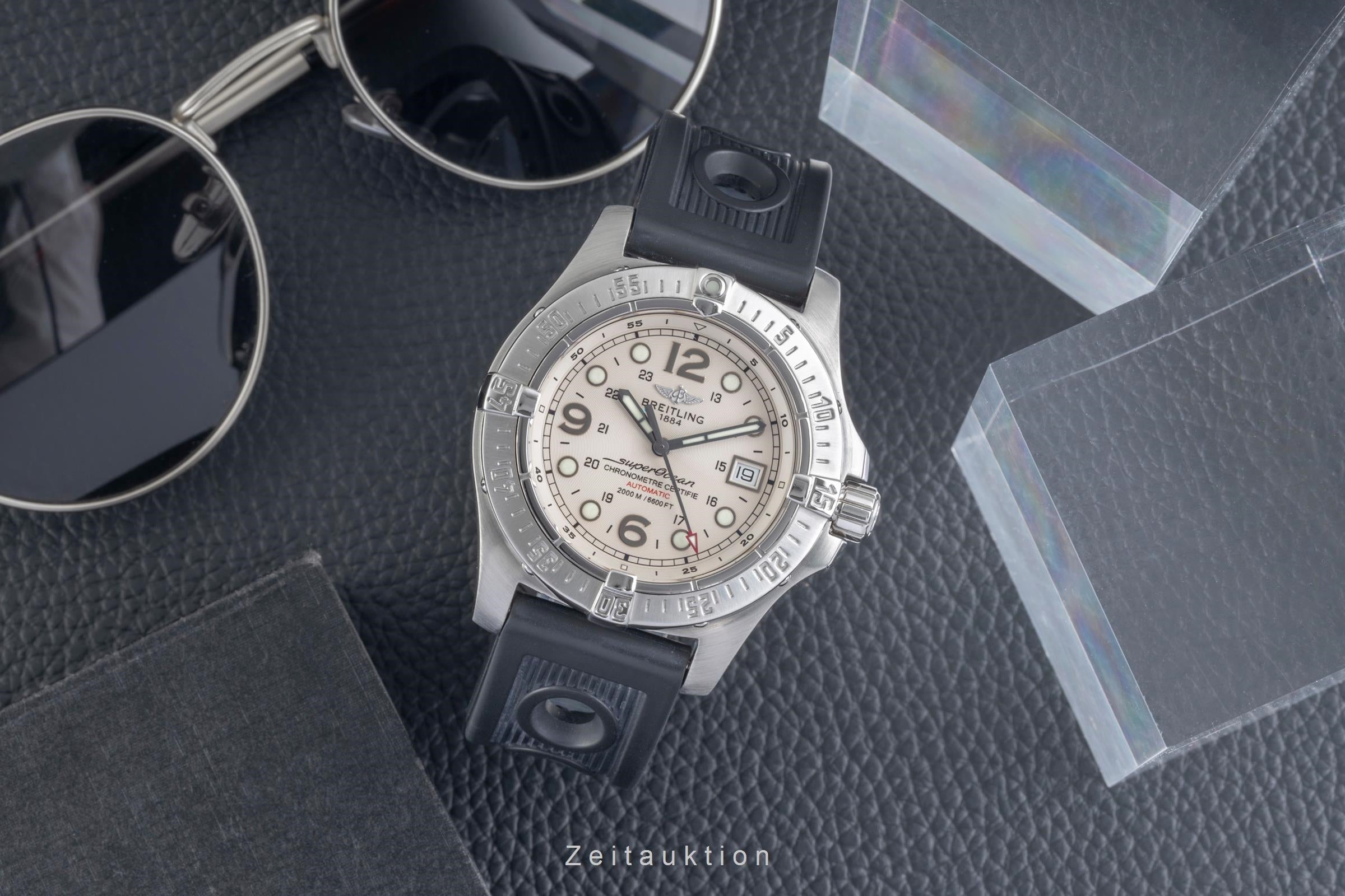 Breitling Superocean steel automatic men's watch A17390  [2603919]