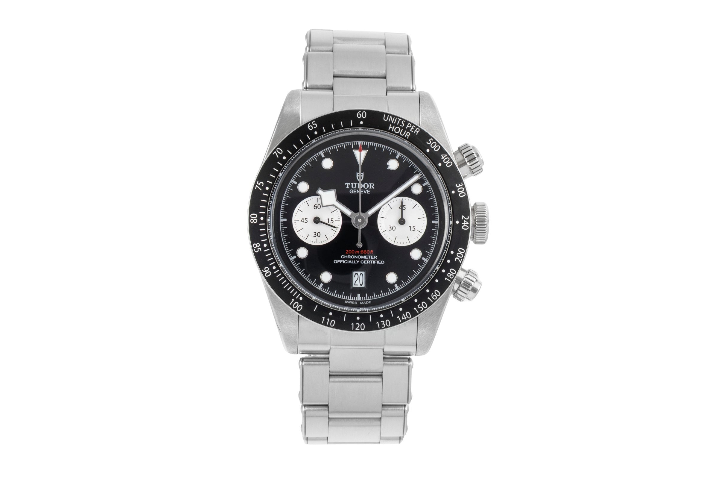 Tudor Black Bay chronographe acier automatique montre pour hommes M79360N-0001 LP: 5760EUR  [2603920]