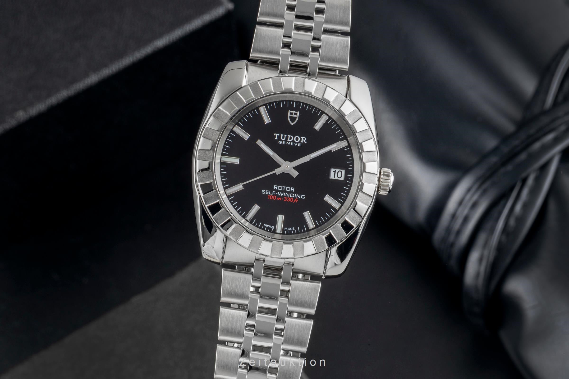 Tudor Classic Date acero automático reloj para caballeros 21010 LP: 3110EUR  [2603921]