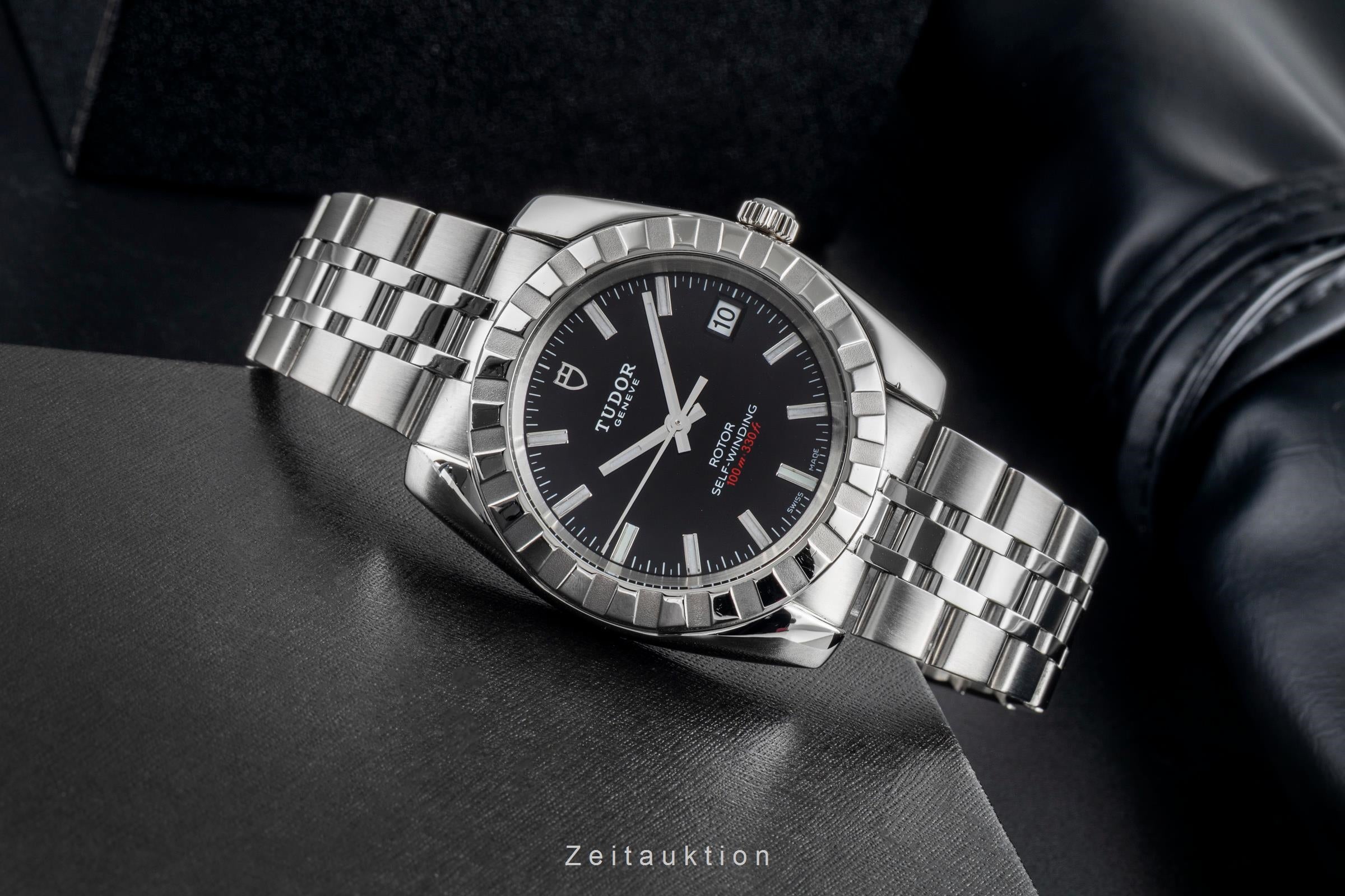 Tudor Classic Date acero automático reloj para caballeros 21010 LP: 3110EUR  [2603921]