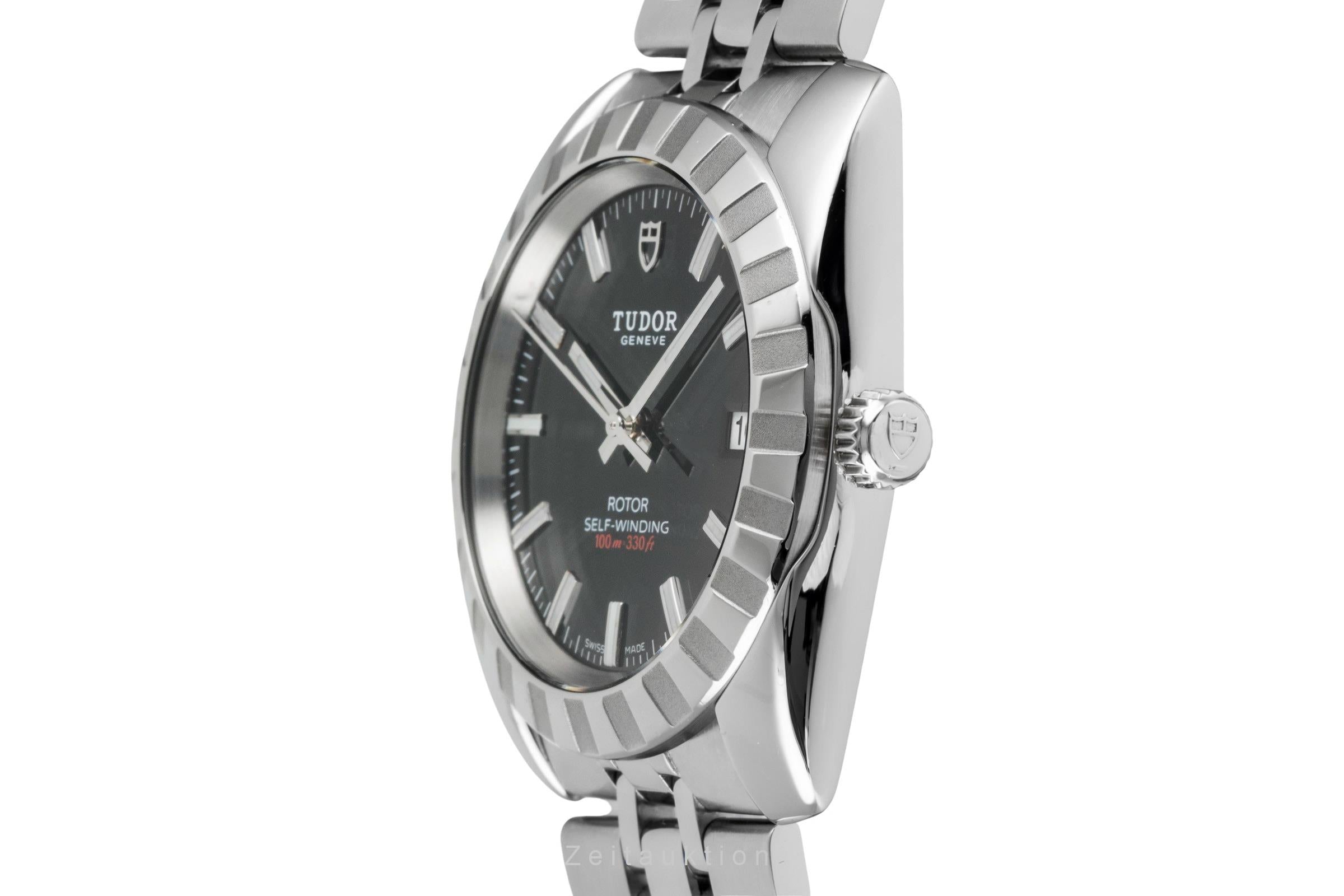 Tudor Classic Date acero automático reloj para caballeros 21010 LP: 3110EUR  [2603921]