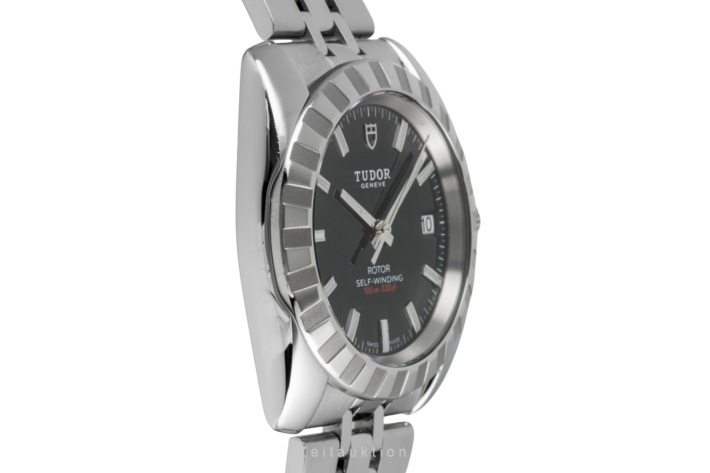 Tudor Classic Date acero automático reloj para caballeros 21010 LP: 3110EUR  [2603921]