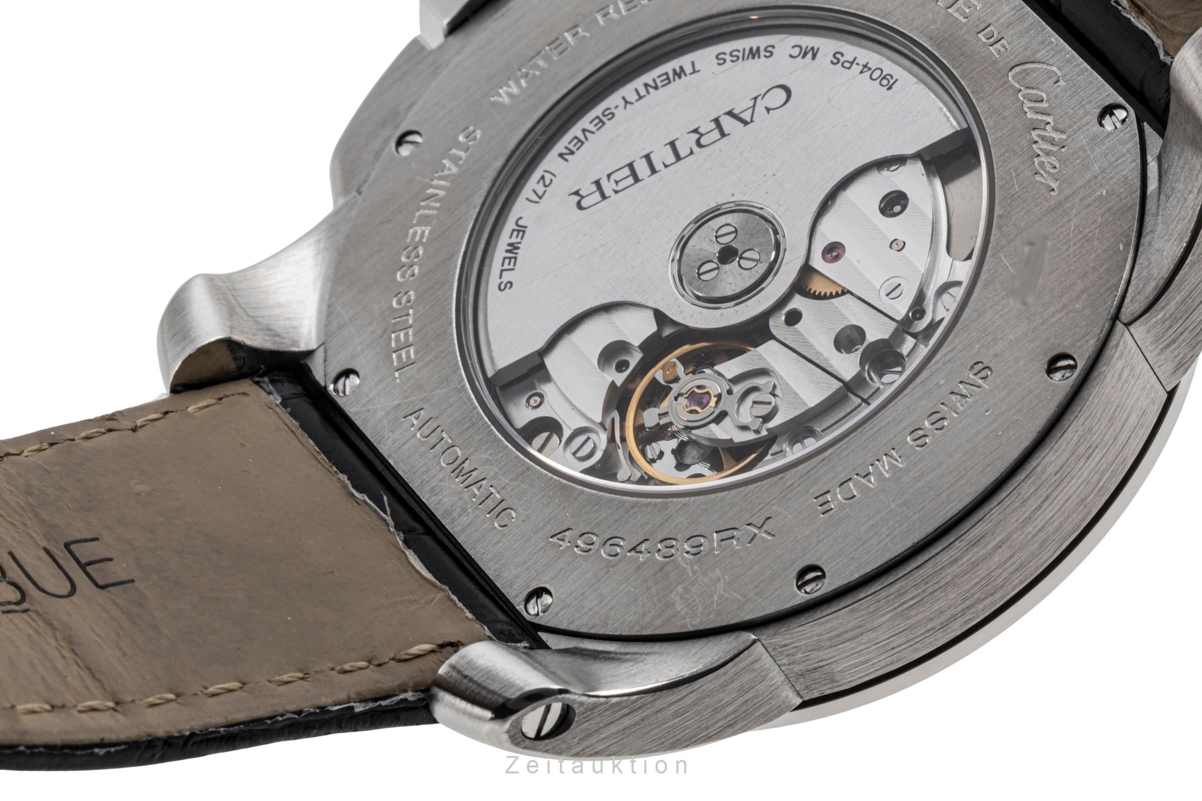 Cartier Calibre de Cartier 42 Edelstahl Automatik Herrenuhr Ref. W7100041 3389 [2603922]