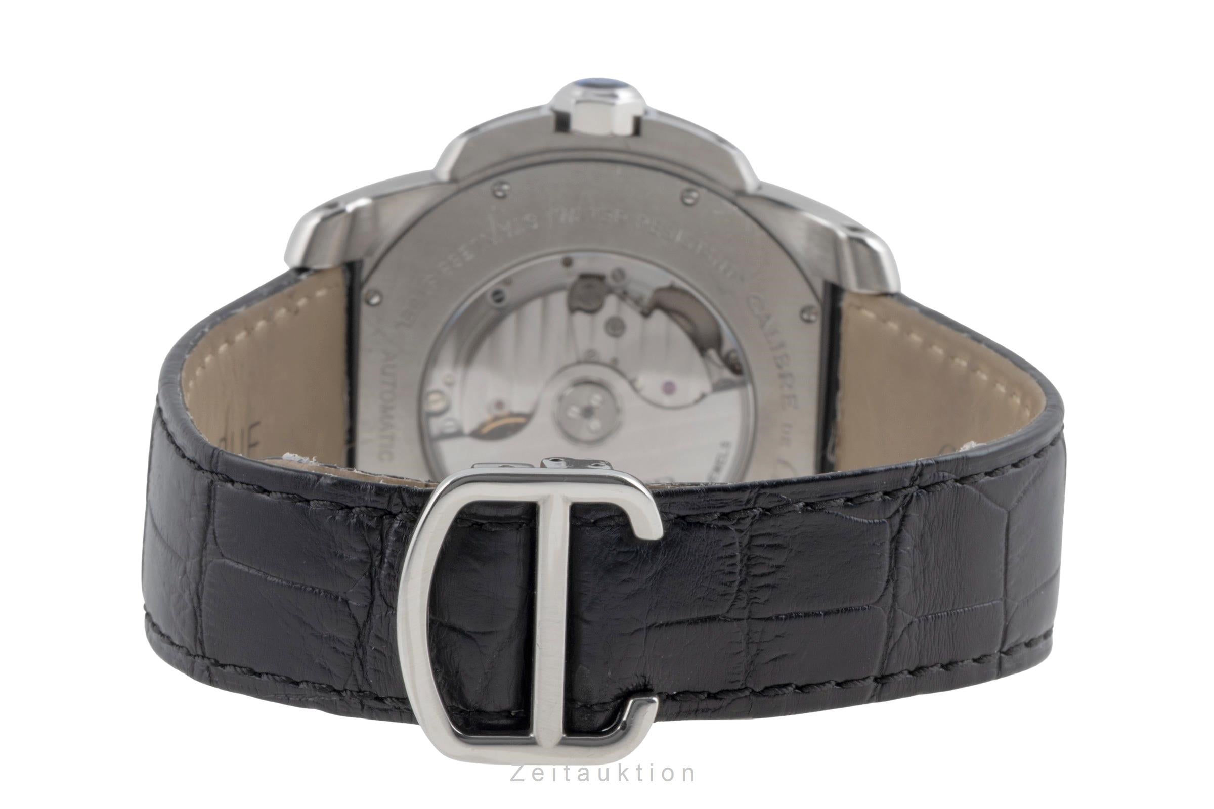 Cartier Calibre de Cartier 42 Edelstahl Automatik Herrenuhr Ref. W7100041 3389 [2603922]