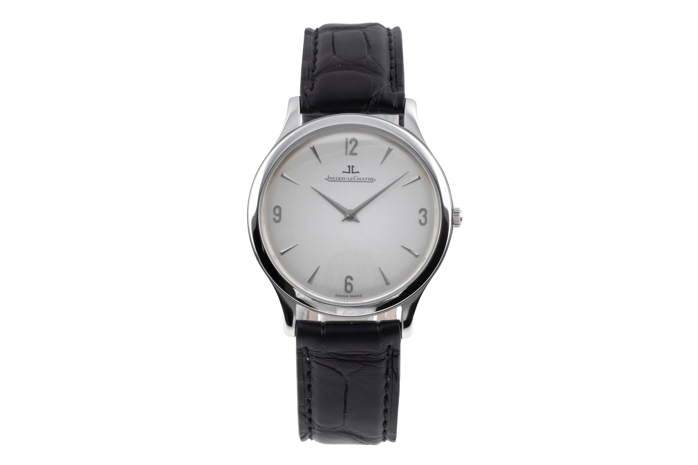 Jaeger LeCoultre Master Ultra Thin Handaufzug Stahl Ref. 145.8.79 Klassiker [2603924]