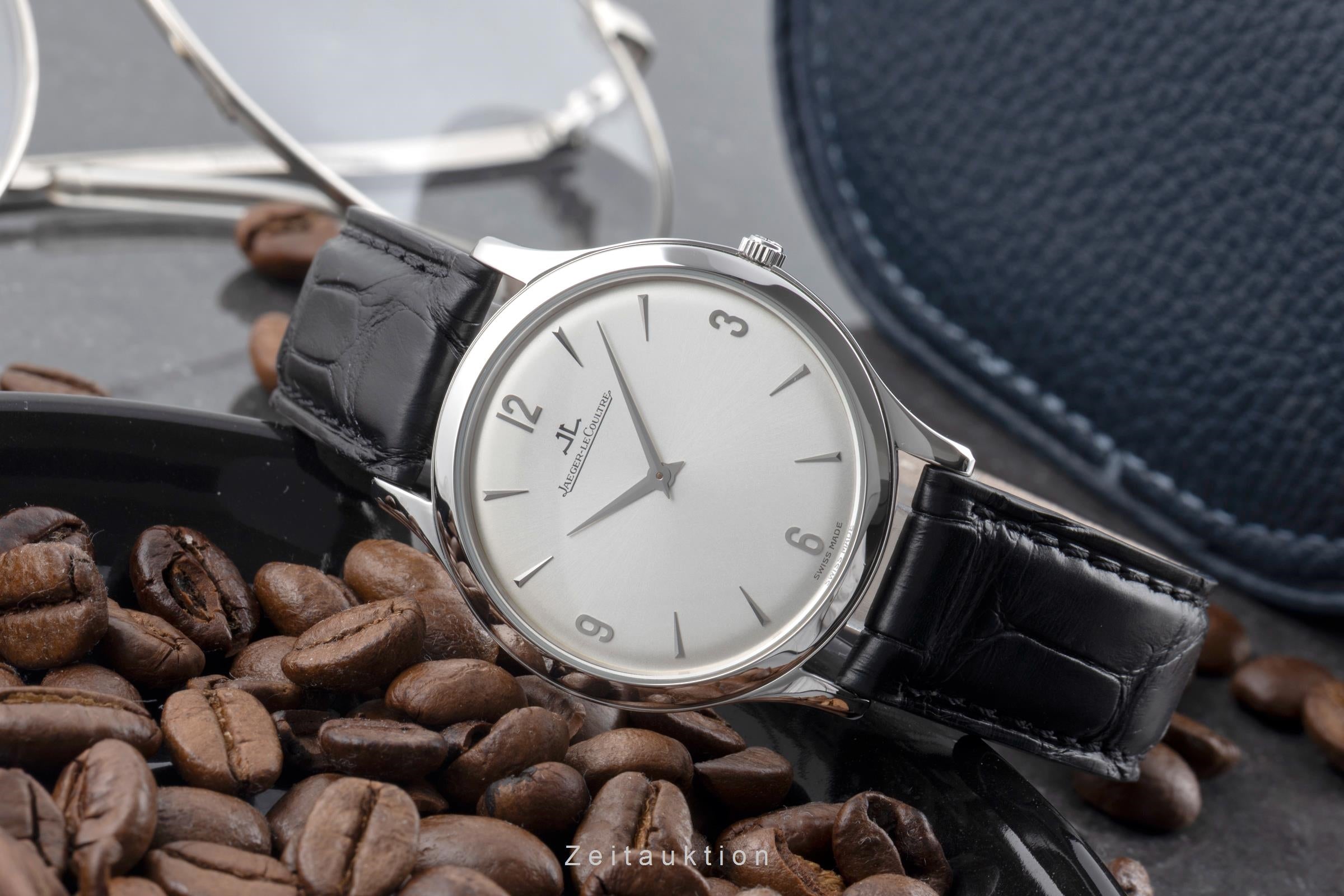 Jaeger LeCoultre Master Ultra Thin Handaufzug Stahl Ref. 145.8.79 Klassiker [2603924]