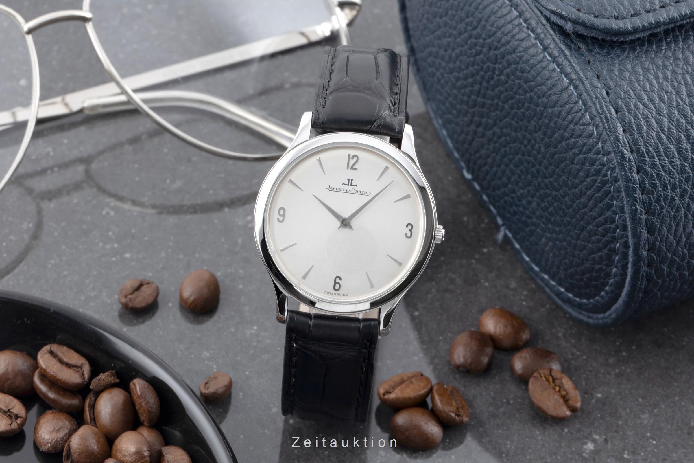Jaeger LeCoultre Master Ultra Thin Handaufzug Stahl Ref. 145.8.79 Klassiker [2603924]