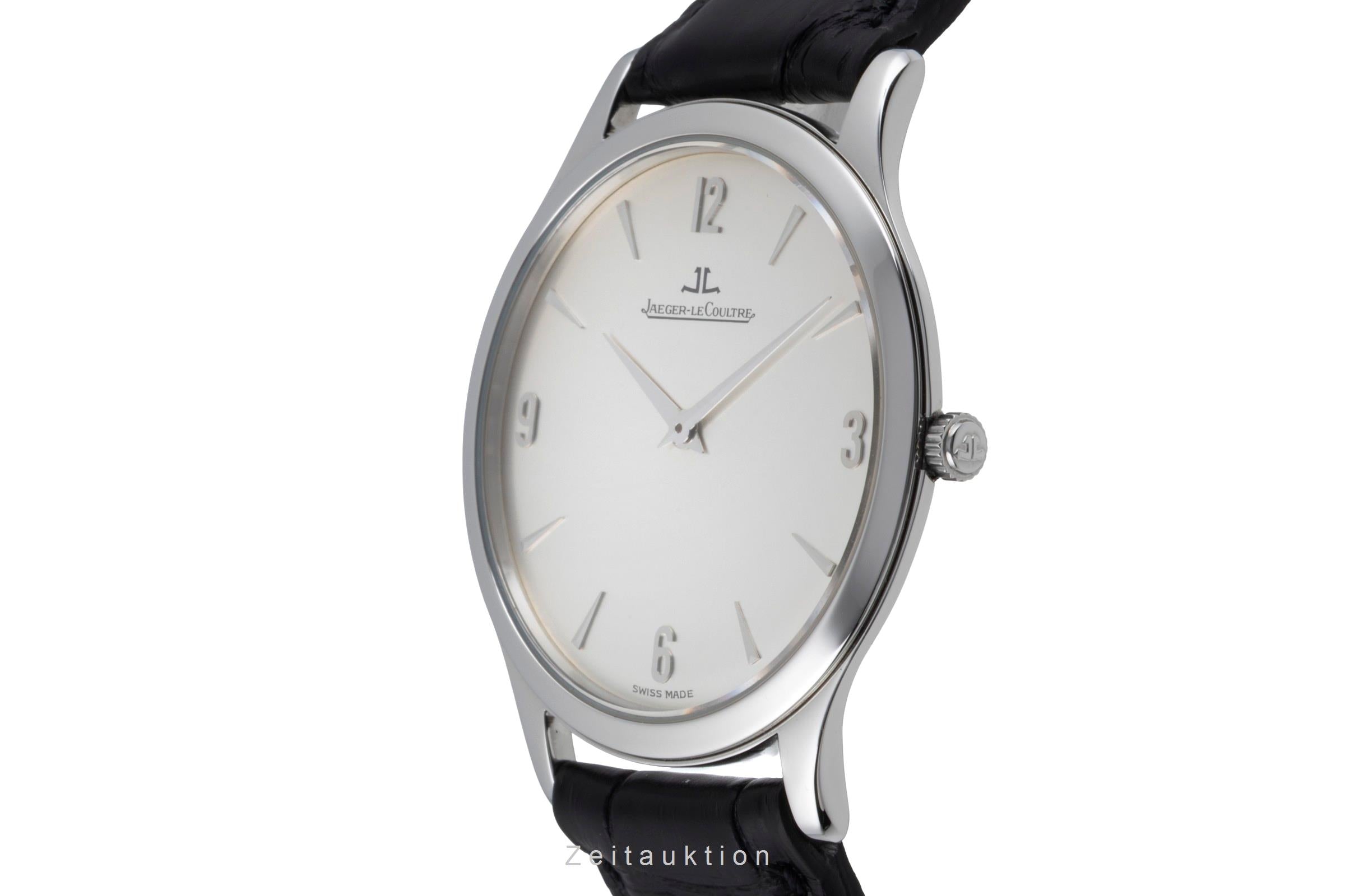 Jaeger LeCoultre Master Ultra Thin Handaufzug Stahl Ref. 145.8.79 Klassiker [2603924]
