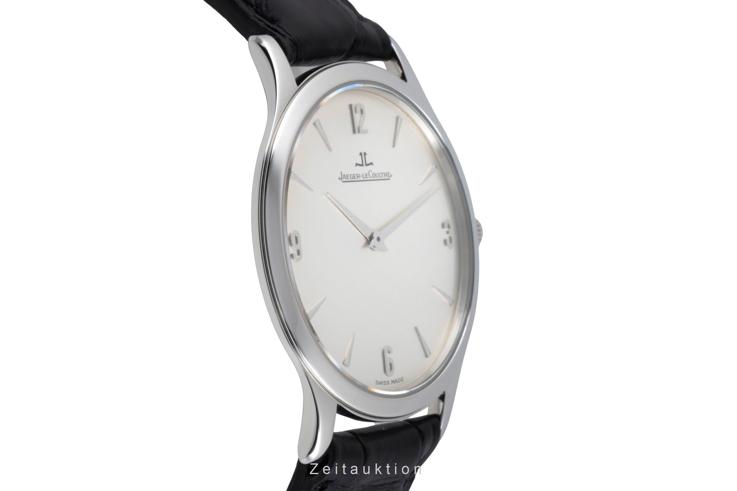 Jaeger LeCoultre Master Ultra Thin Handaufzug Stahl Ref. 145.8.79 Klassiker [2603924]