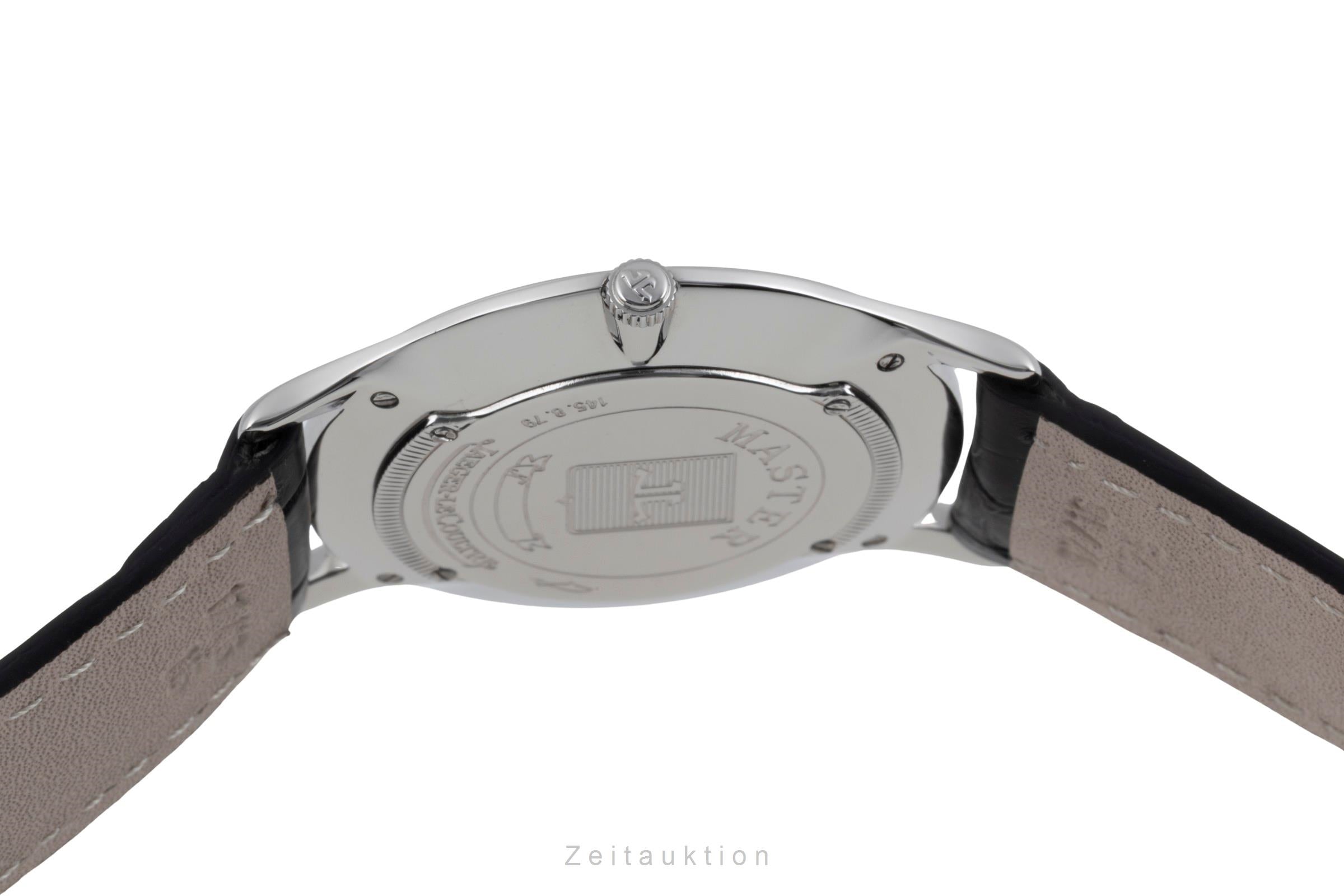 Jaeger LeCoultre Master Ultra Thin Handaufzug Stahl Ref. 145.8.79 Klassiker [2603924]