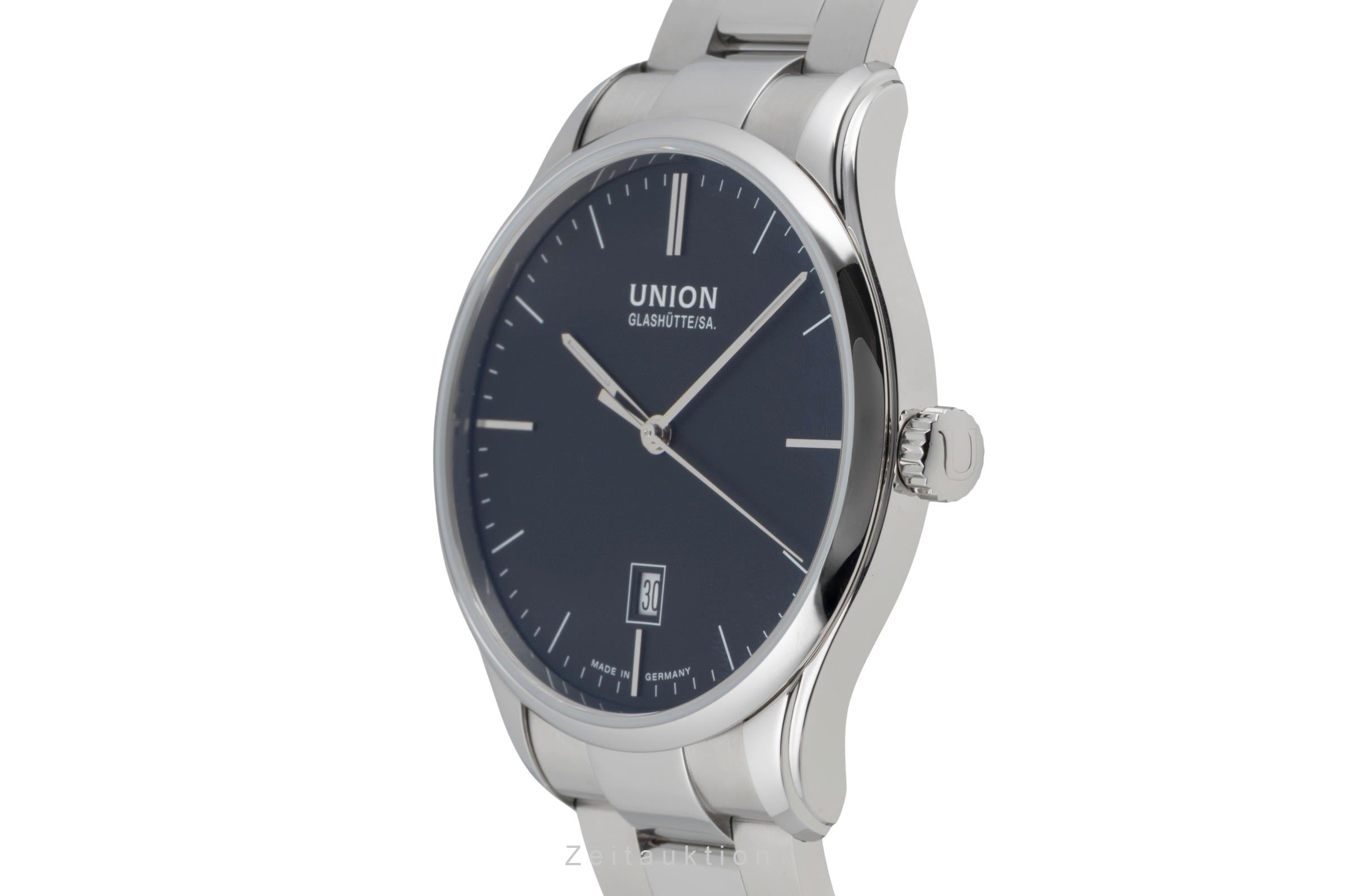 Union Glashütte Viro acero automático reloj para caballeros D011.407.11.051.00  [2603925]
